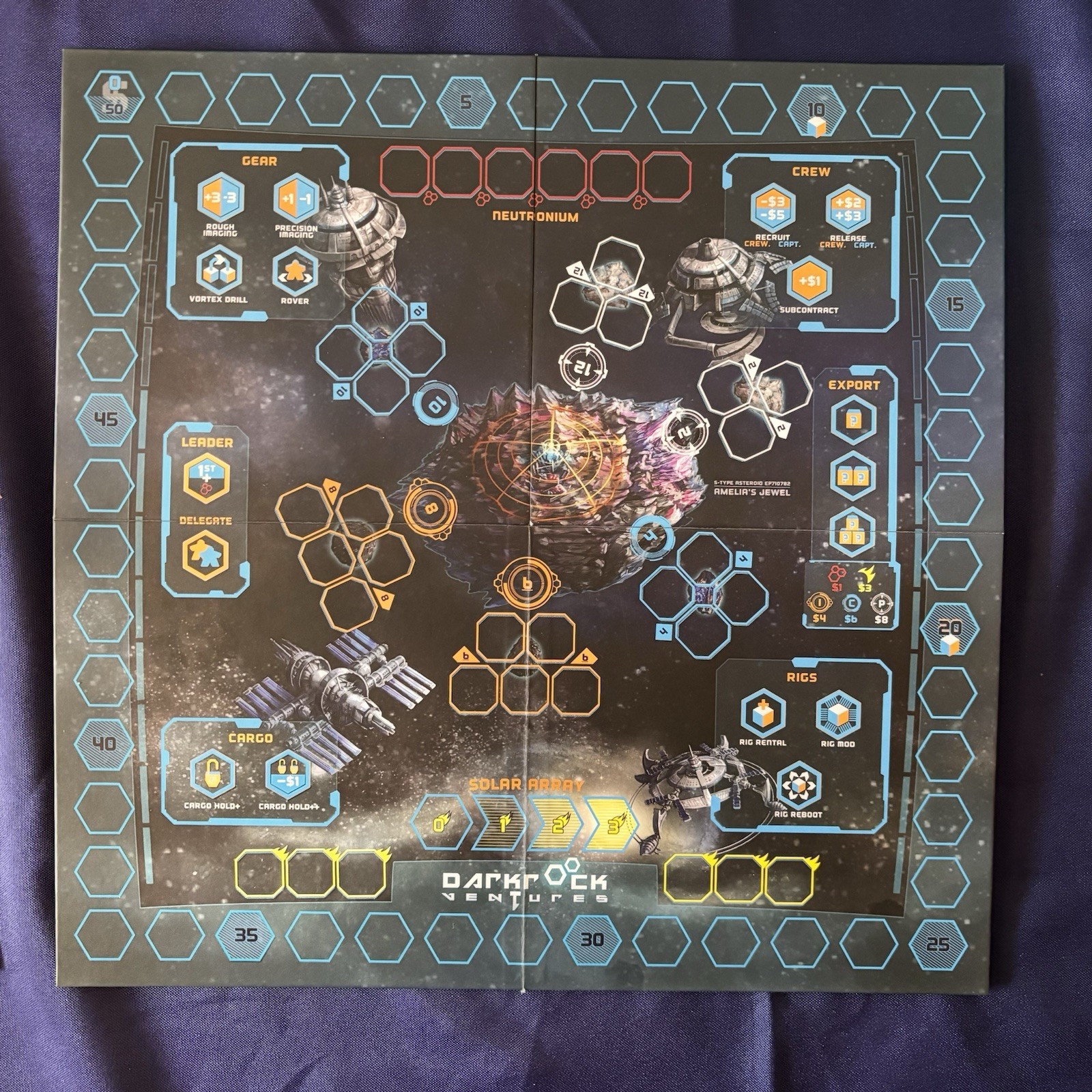 Darkrock Ventures Board Game 1st Printing Magic Meeple Gamelyn Games