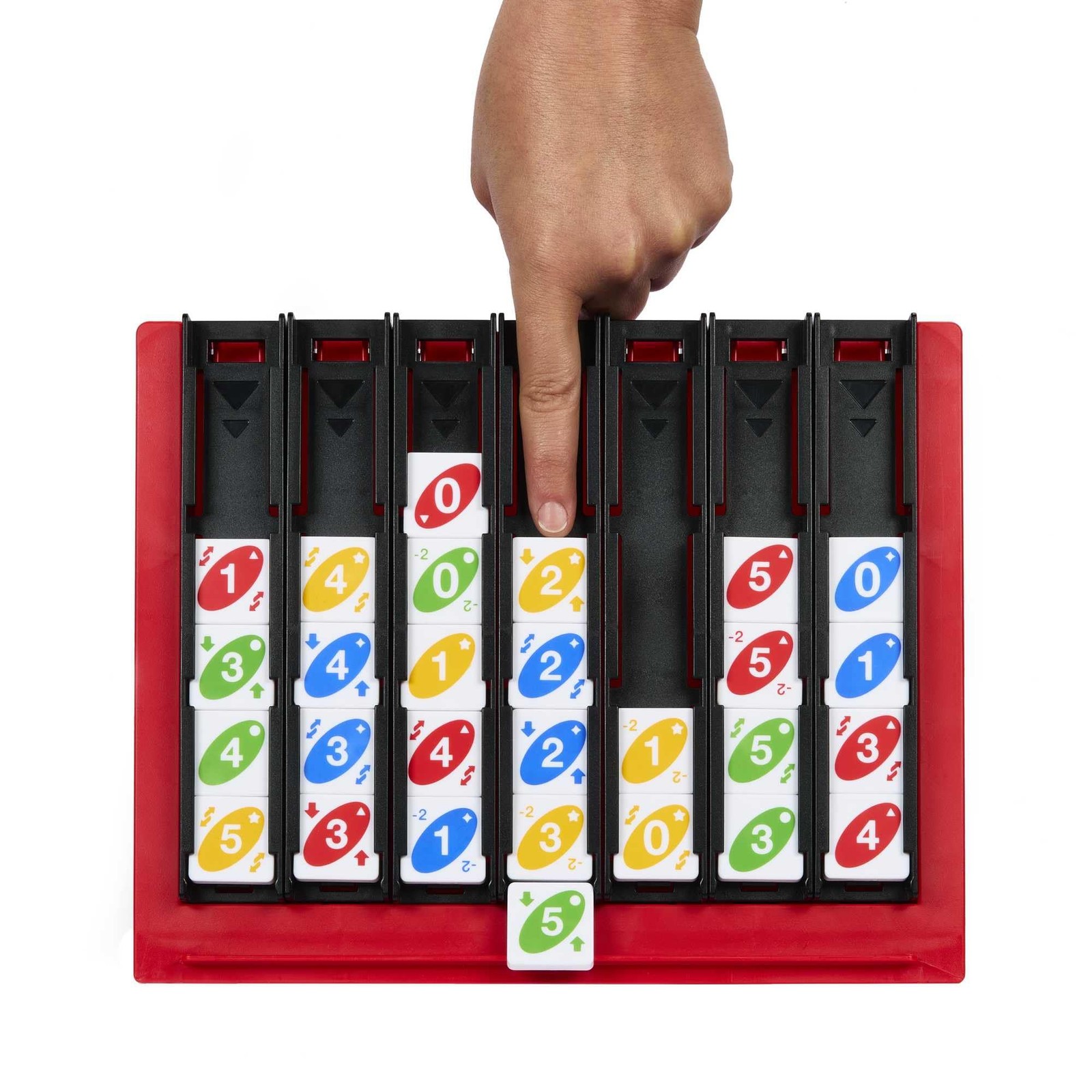 UNO Quatro Game with Colored Tiles & Plastic Grid for Adult Family & Parties …