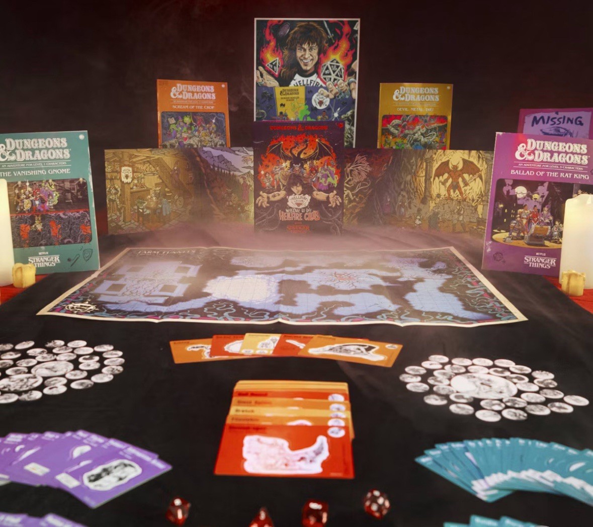 Welcome to the Hellfire Club Game Stranger Things D&D Dungeons & Dragons Sealed