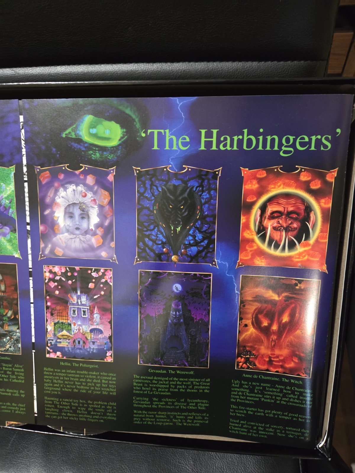 The Harbingers Atmosphere 1995 VHS Video Board Game New Open Box