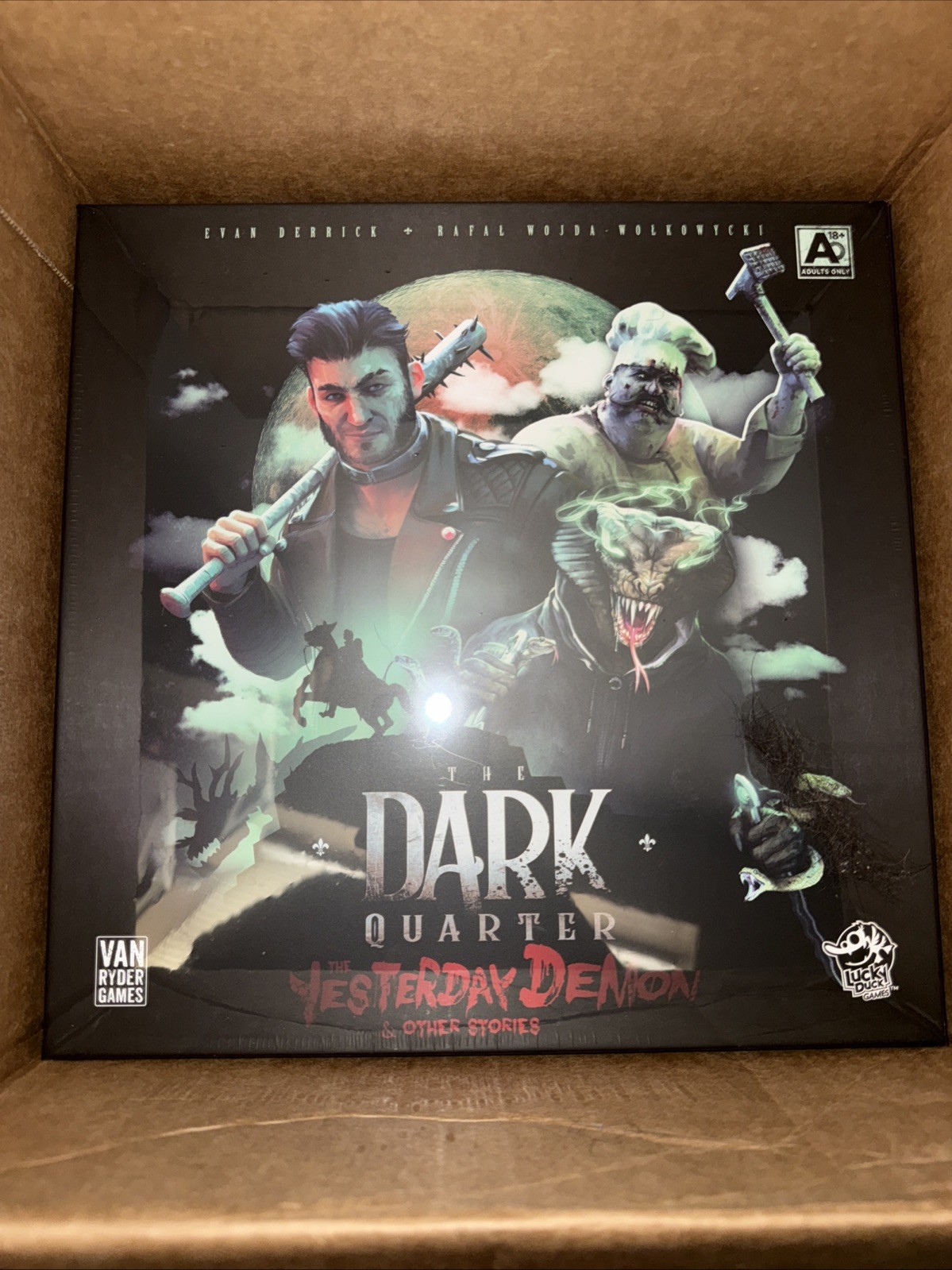 The Dark Quarter: The Whole Damn Agency Kickstarter Pledge Brand New And Sealed