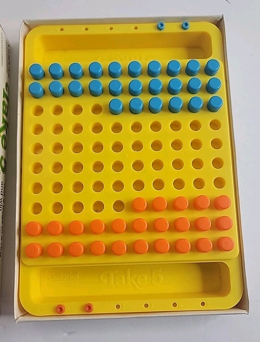 Vintage Take 5 Gabriel Hi-Q Game 1977