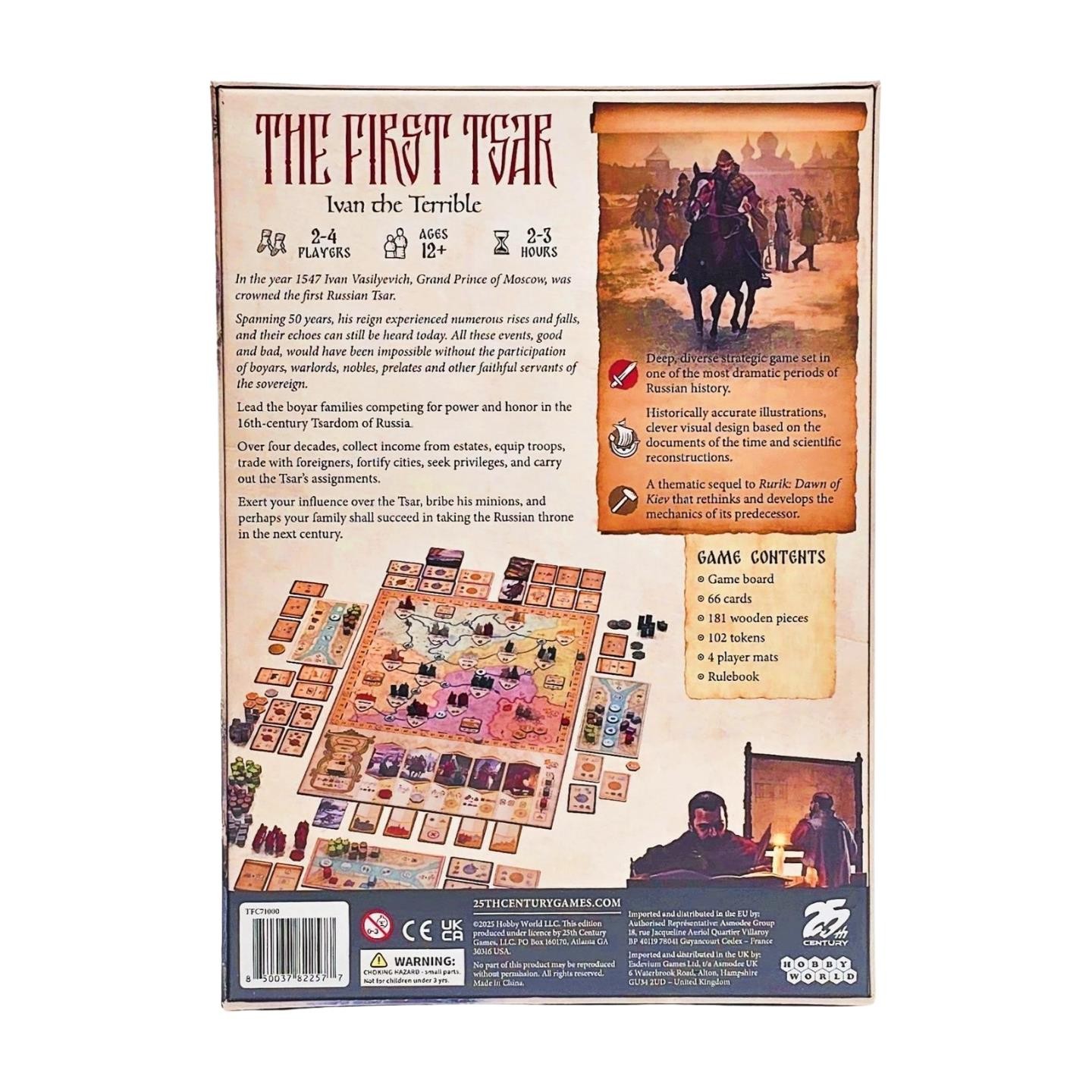 The First Tsar: Ivan the Terrible by 25th Century Games – SEALED