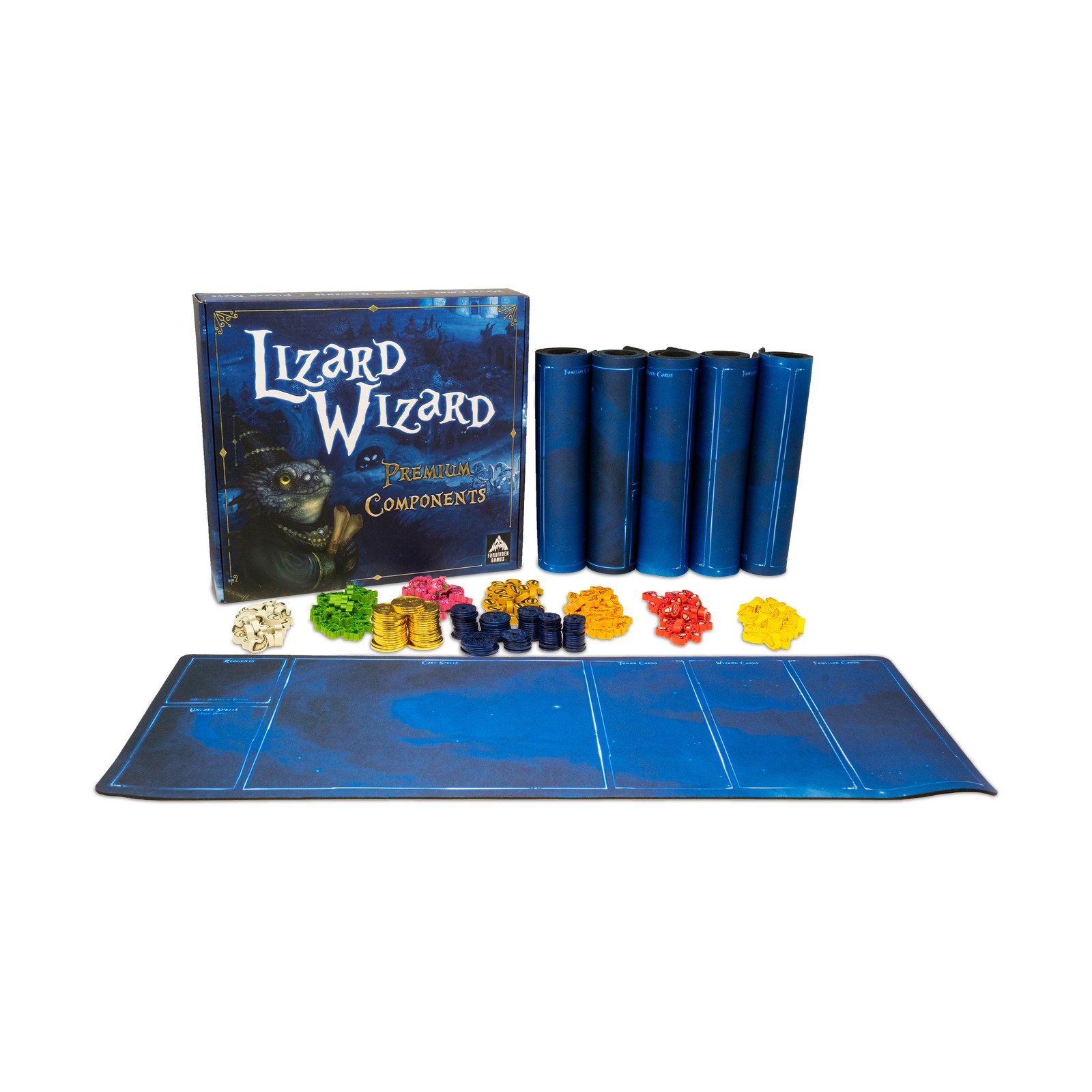 New – Forbidden Games Lizard Wizard – Premium Components – Ages 10+