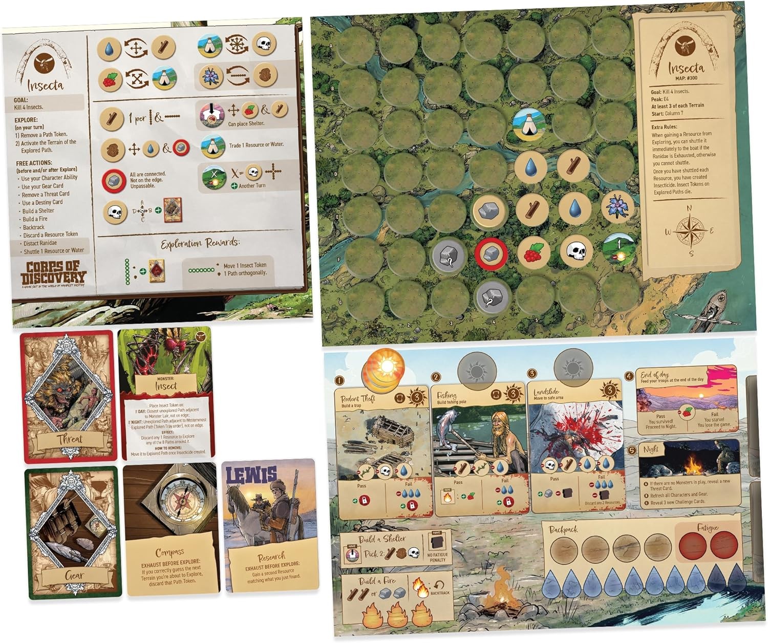 Corps of Discovery: Insecta Expansion by Off the Page Games – SEALED
