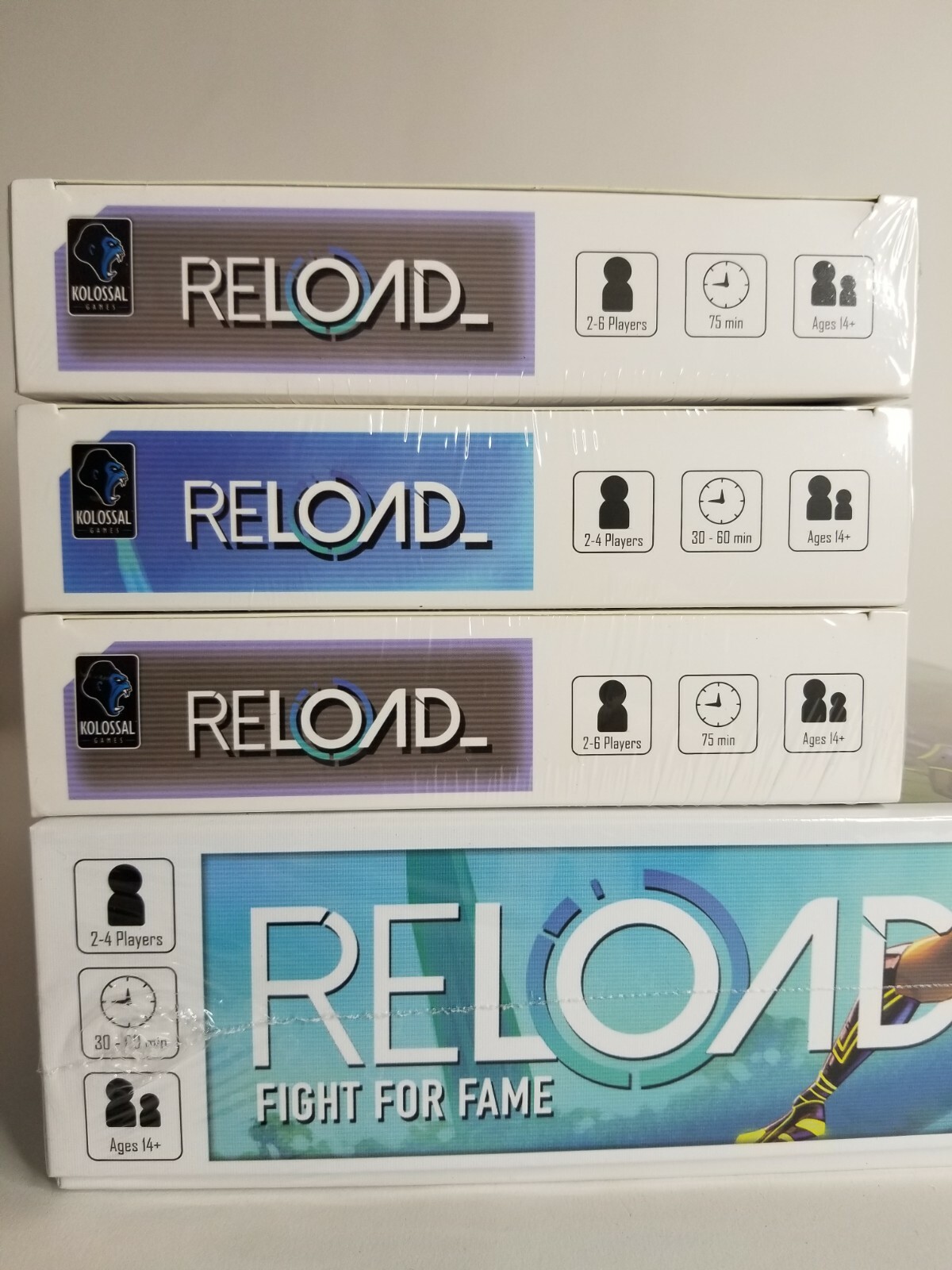 Kolossal Games Reload Kickstarter Super Star Pledge + Add-On SEALED