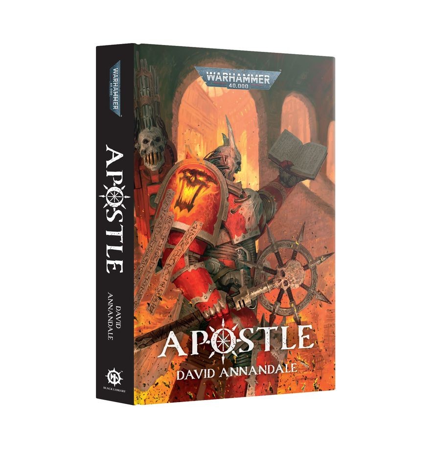 APOSTLE – WARHAMMER BLACK LIBRARY – HARDBACK – PRESALE 2/14