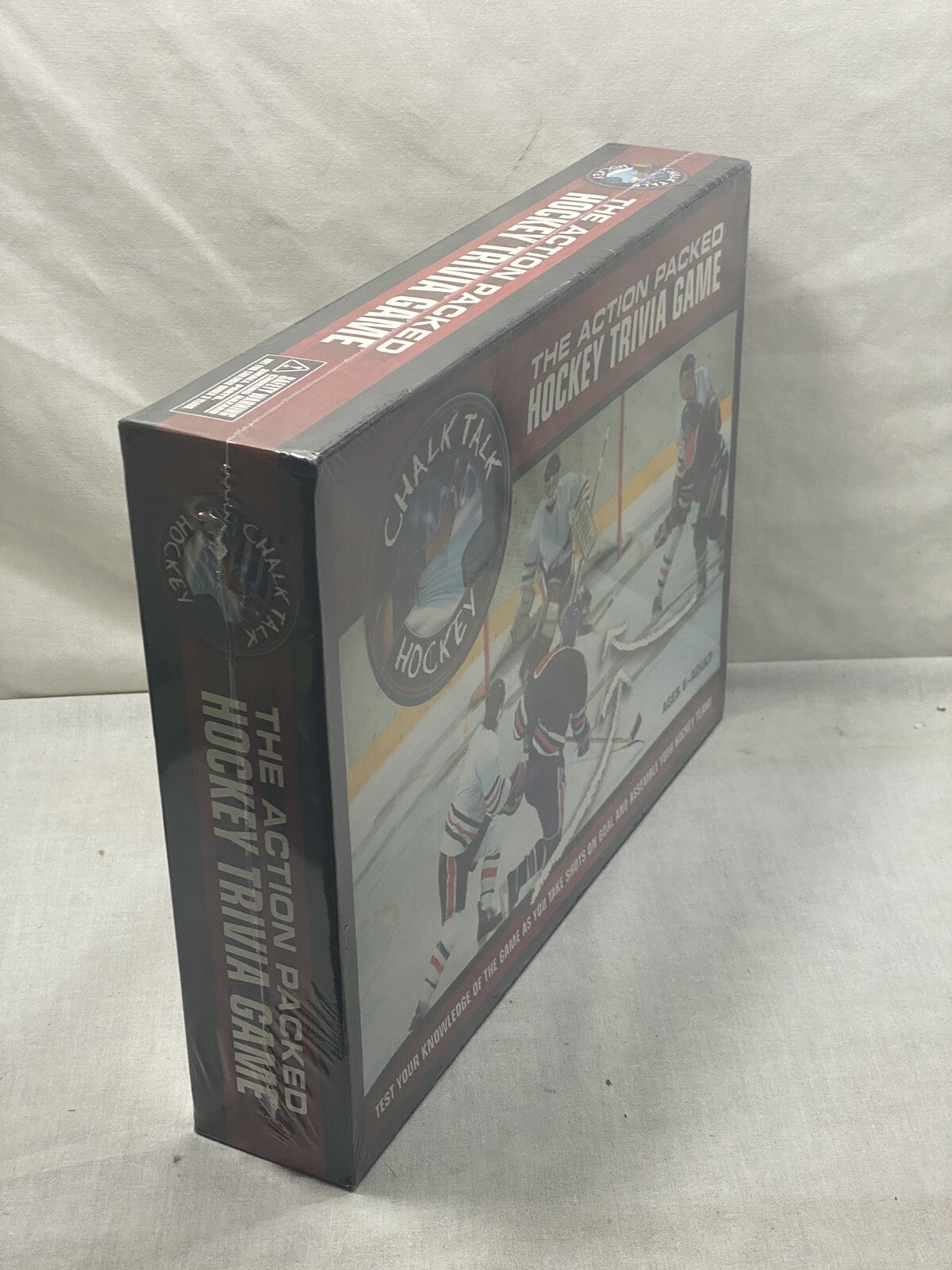 Official CHALK TALK HOCKEY Trivia Board Game FACTORY SEALED NEW 2004