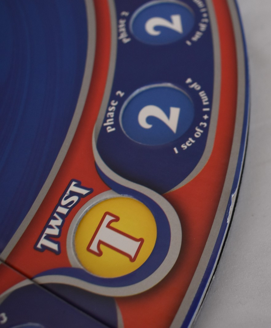Phase 10 Twist Board Game Open Box SEALED PARTS Fundex 2008 Wickedly Wild Rummy