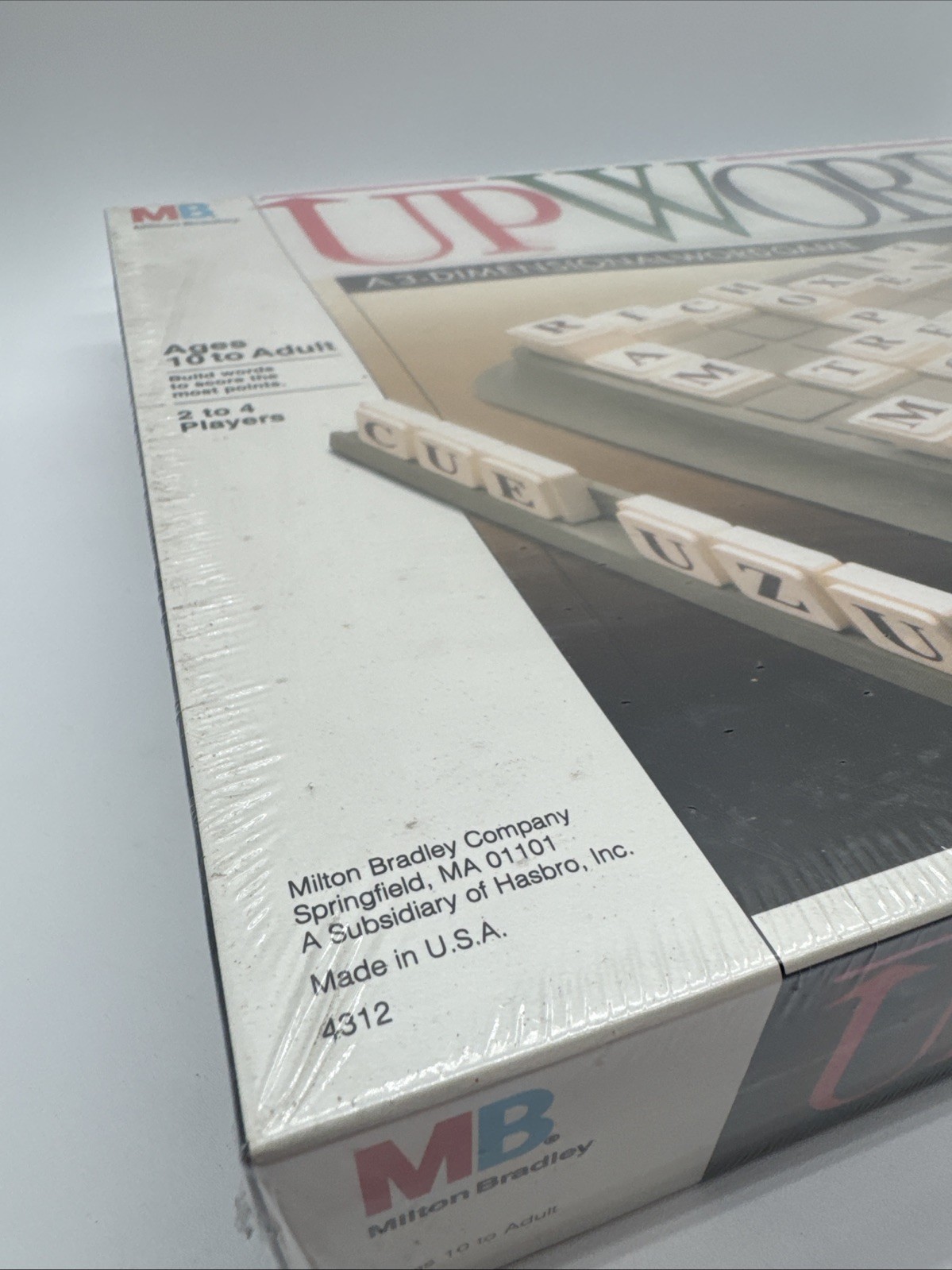 1988 UPWORDS 3-Dimensional Word Game – Sealed Box