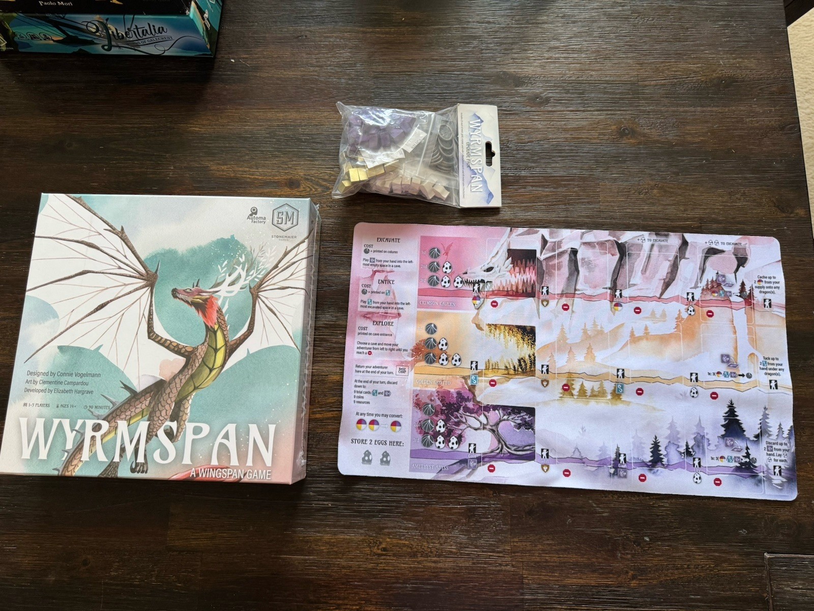 Wyrmspan Board Game by Stonemaier New Sealed With May And Upgrade Pack