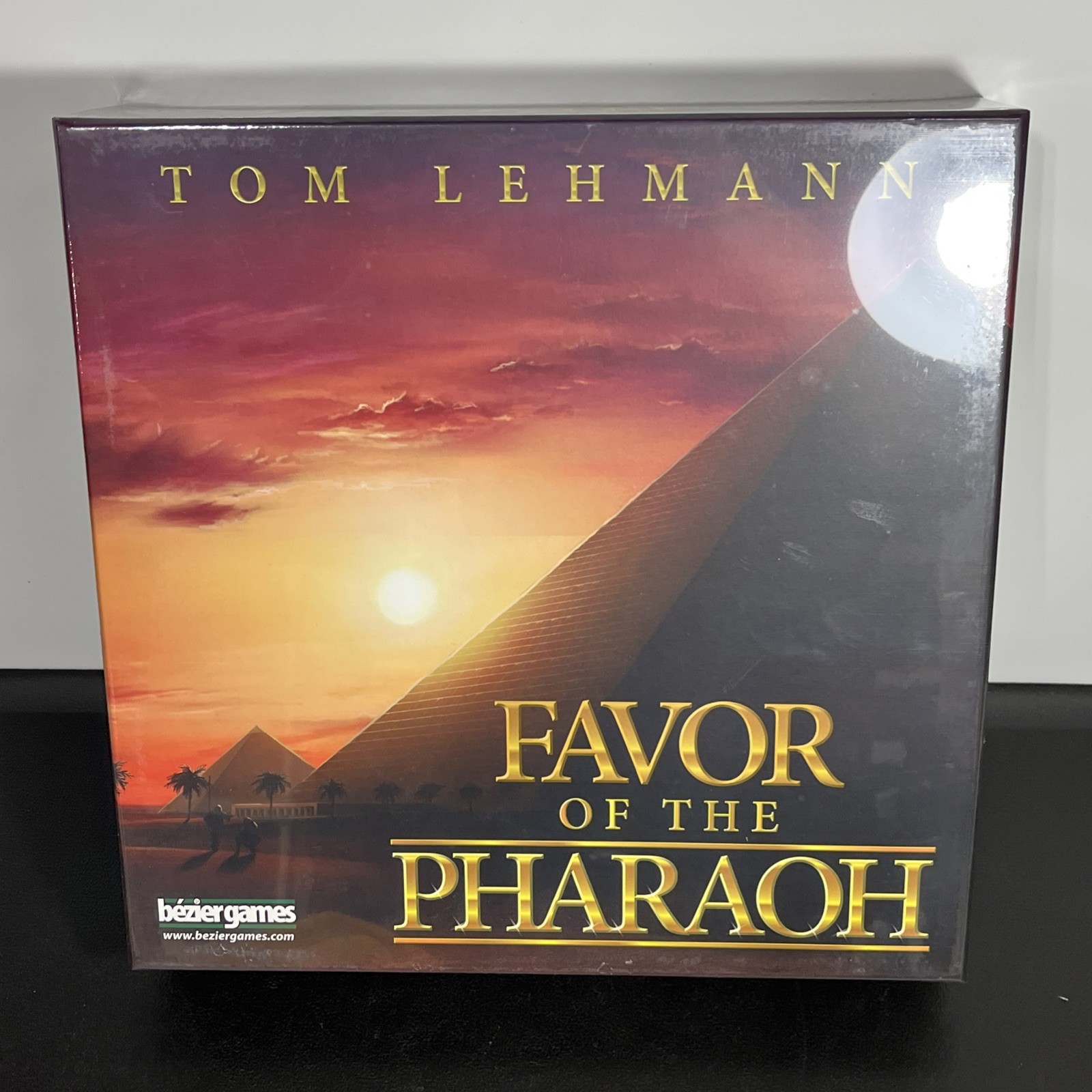 Favor of The Pharaoh Tom Lehmann Board Game Bezier Games 2015 NEW SEALED