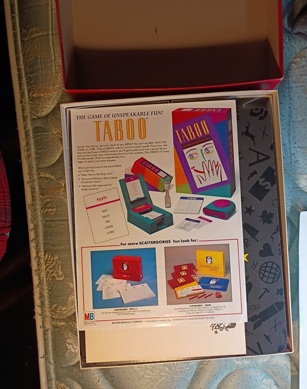 Scattergories Board Game – Complete 1988 – Vintage – COMPLETE SET!