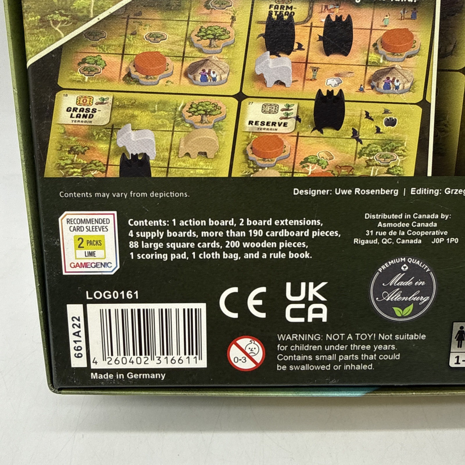 UWE ROSENBERG – ATIWA – ADVANCED LEVEL Board Game Lookout Games