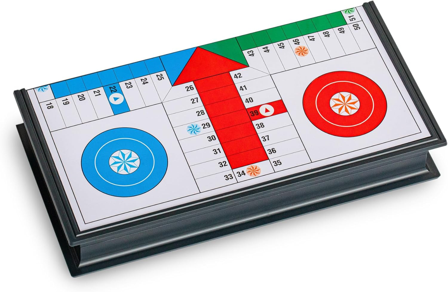 Ludo Magnetic Folding Travel Board Game Set – 9.75 Inches