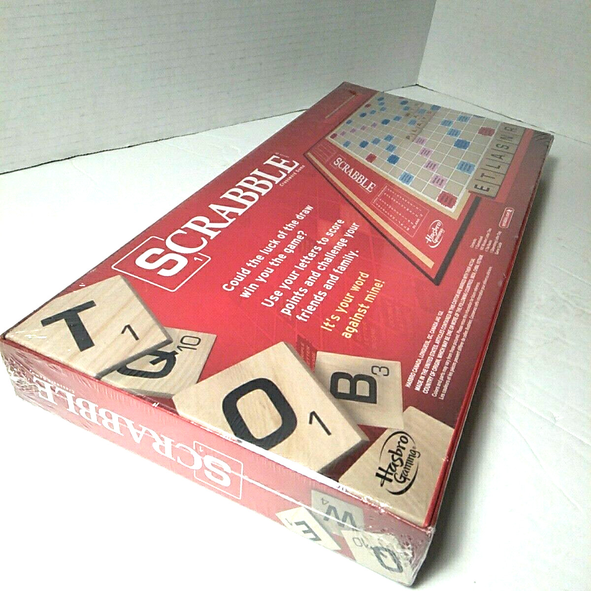 SCRABBLE Crossword Board Game Hasbro Gaming Factory Sealed NEW