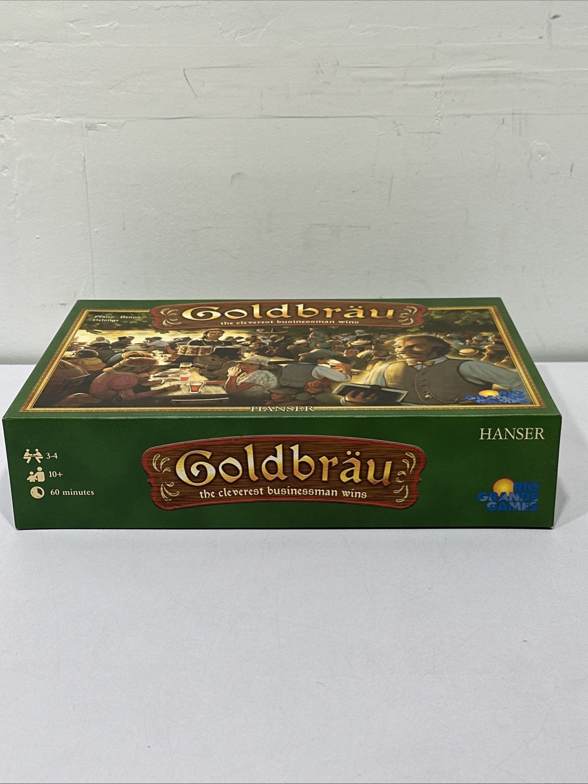 Goldbrau Board Game Rio Grande 2004 Euro Strategy Beer Theme