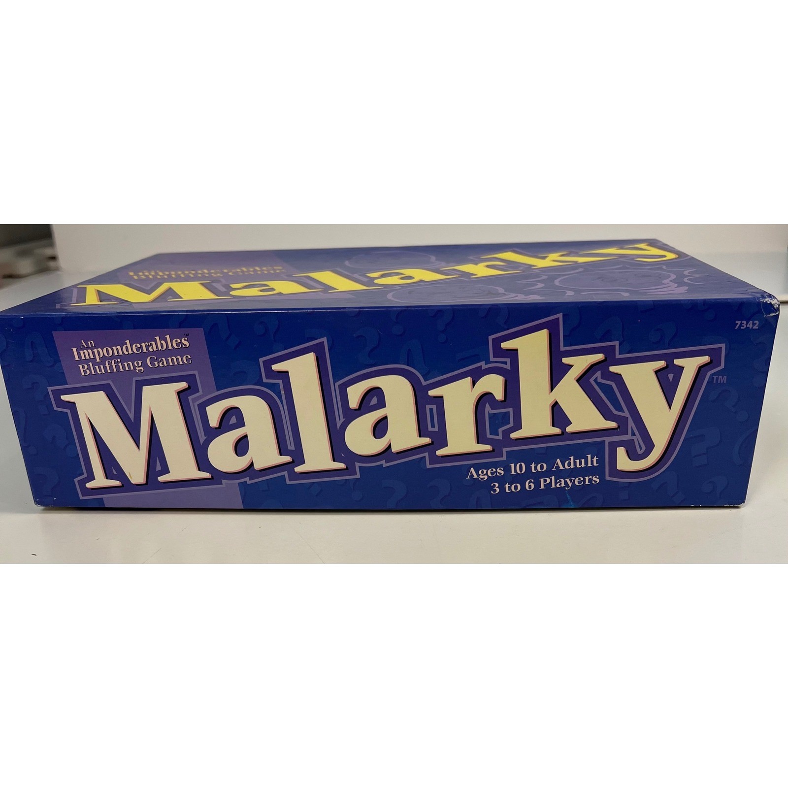 Malarky An Bluffing Board Game Patch Products 1997 Complete Vintage Complete