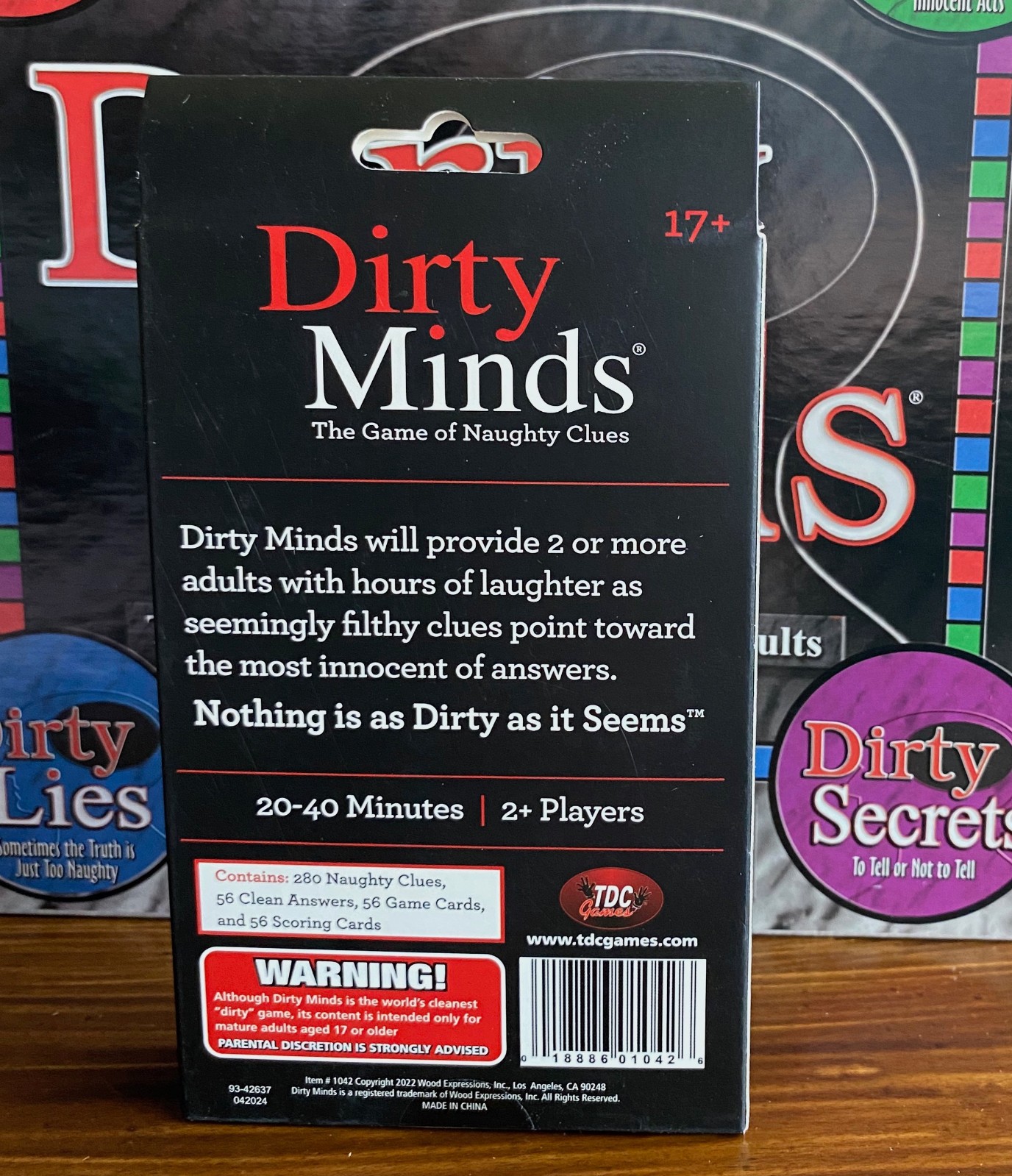 Dirty Minds The Ultimate Edition Board Game For Adults By TDC Games +Dirty Minds