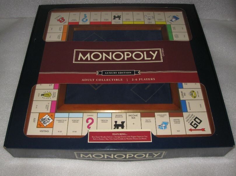 NEW Monopoly Collector’s Luxury Edition Board Game Winning Solutions