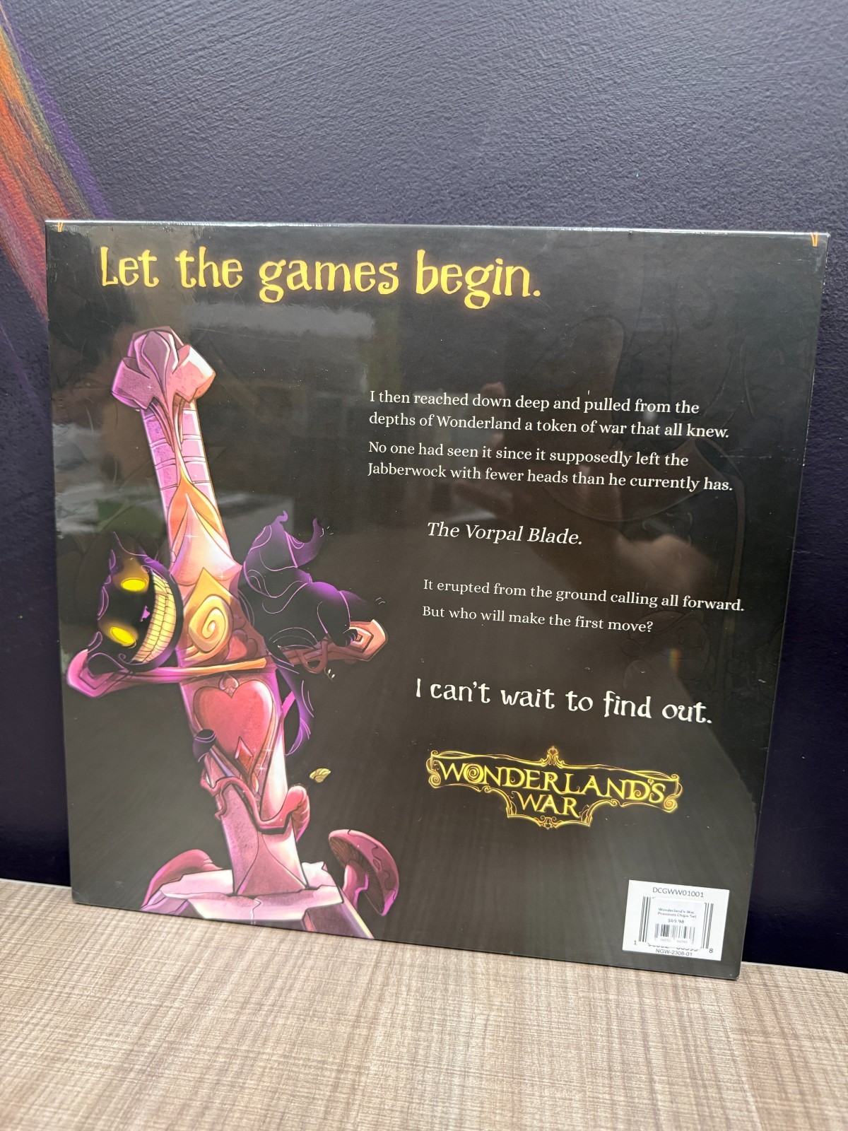 *NEW IN SHRINK WRAP, FREE US SHIPPING* Wonderland’s War: Premium Chips Set
