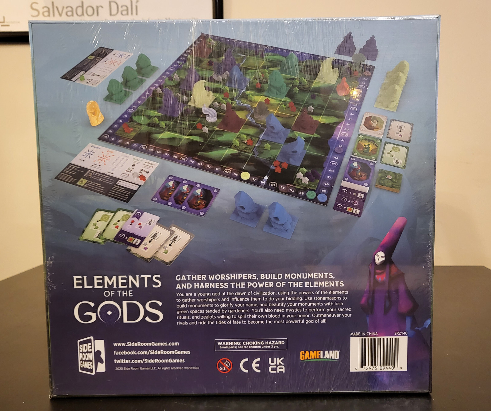 Elements of the Gods Kickstarter Exclusive Side Room Games BRAND NEW SEALED!!!