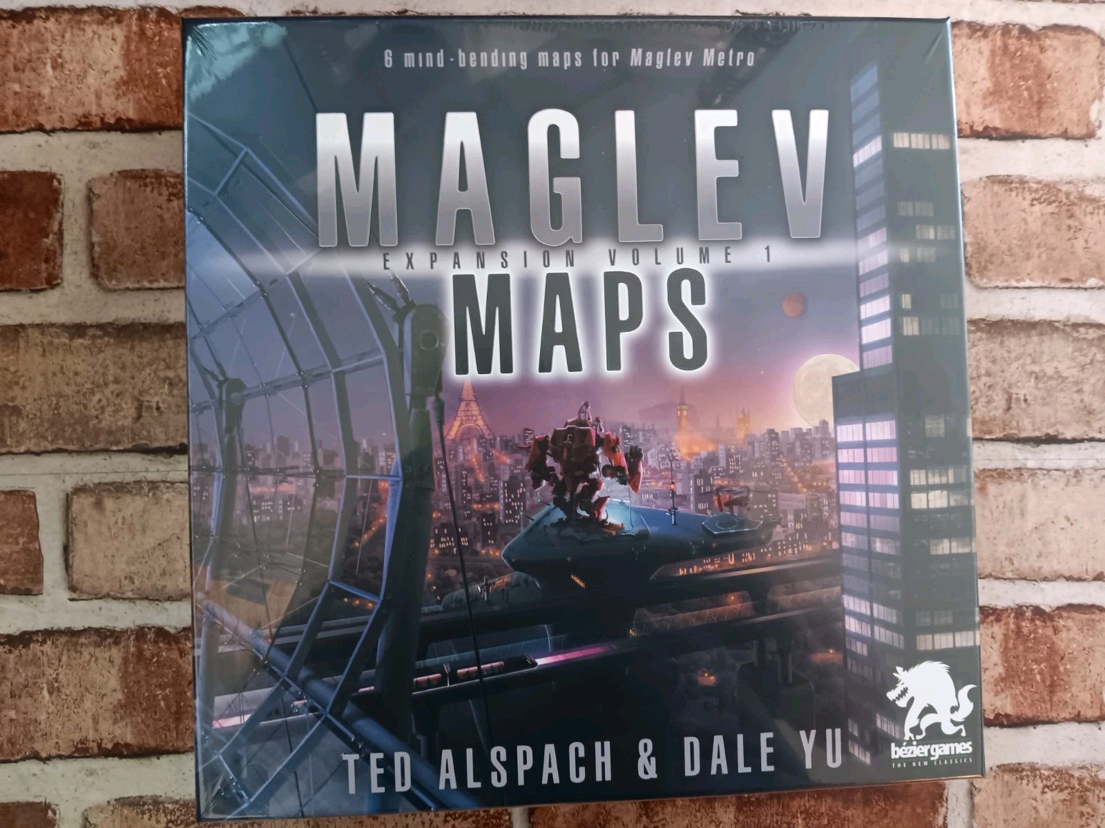 Bezier Boardgame Maglev Maps – Expansion Volume 1 Box SW NEW SEALED