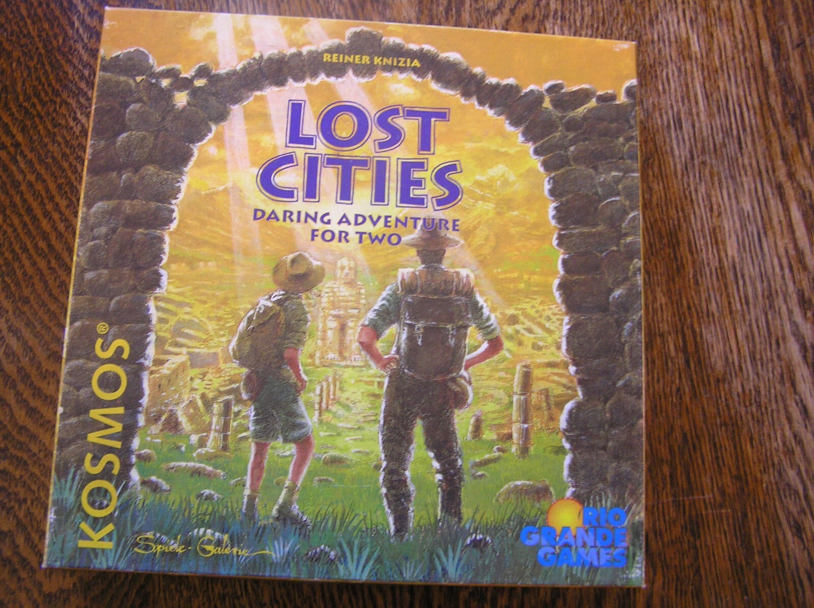 1999 Rio Grande Games Reiner Knizia’s LOST CITIES Daring Adventure For 2 Age 10+