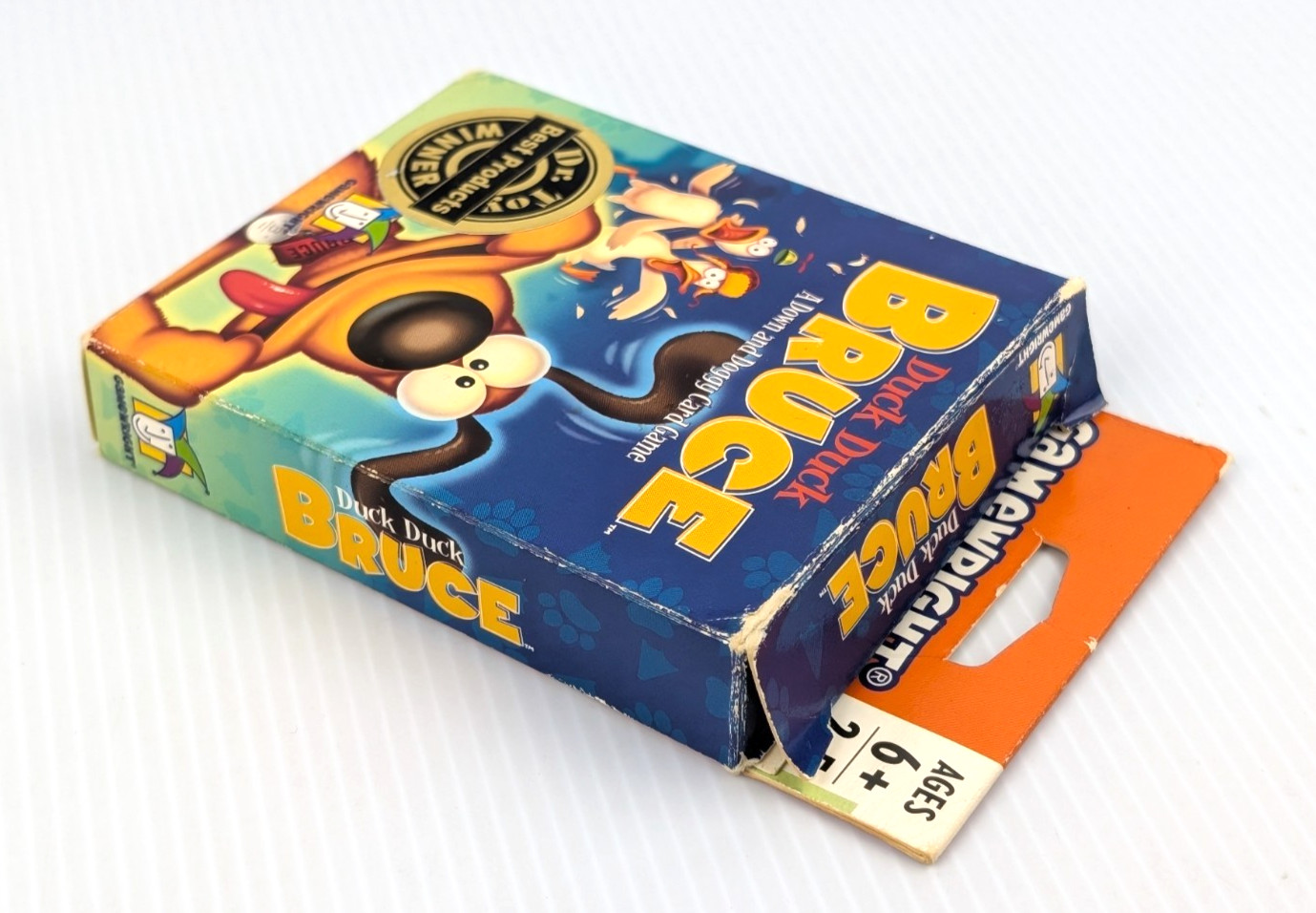 Duck Duck Bruce Card Game 100% COMPLETE 2007 Gamewright Dr Toy Award Winner