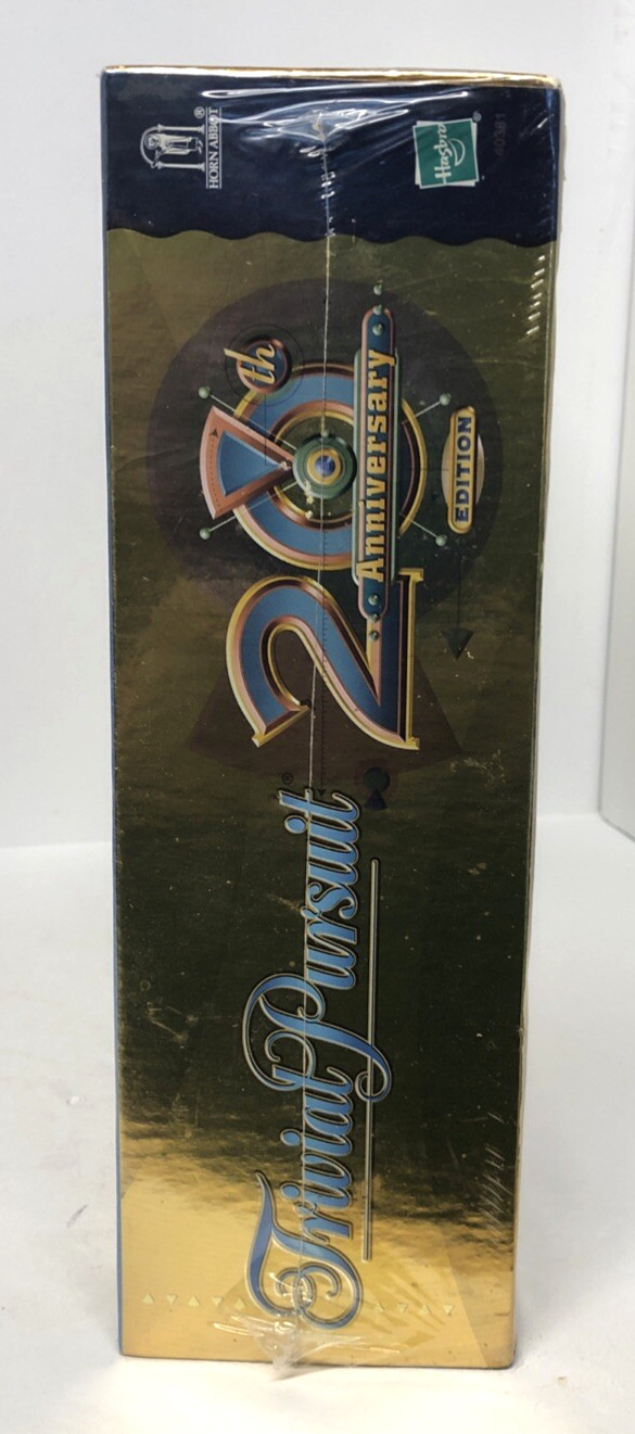 2002 Hasbro Trivial Pursuit 20th Anniversary Edition Board Game New & Sealed