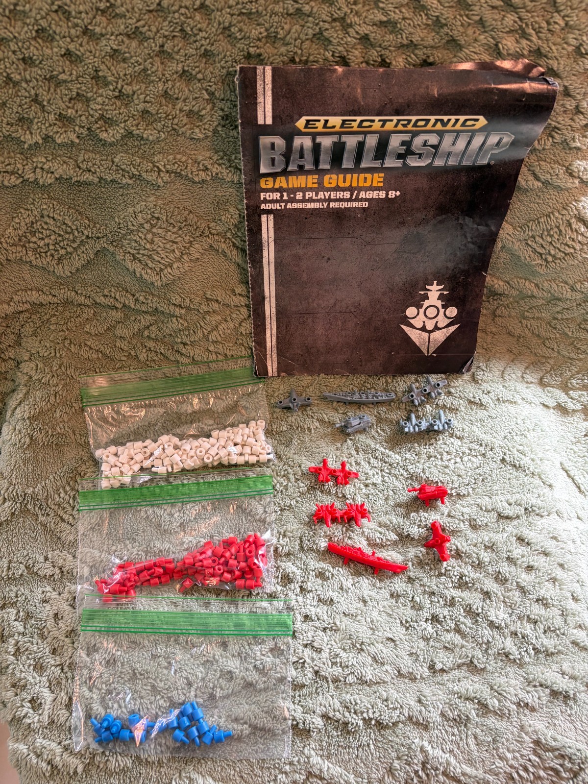 Electronic Battleship Board Game Hasbro Gaming Complete w/ Box & Manual