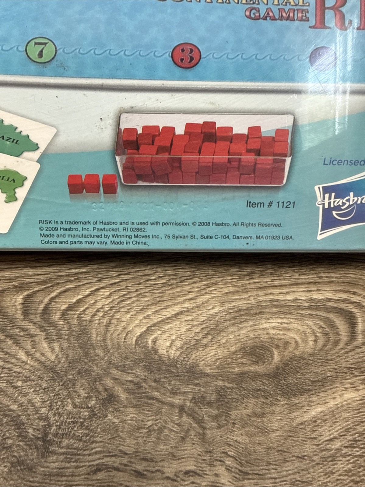 Parker Brothers Continental Game Risk 1959 First Edition Reproduction Sealed