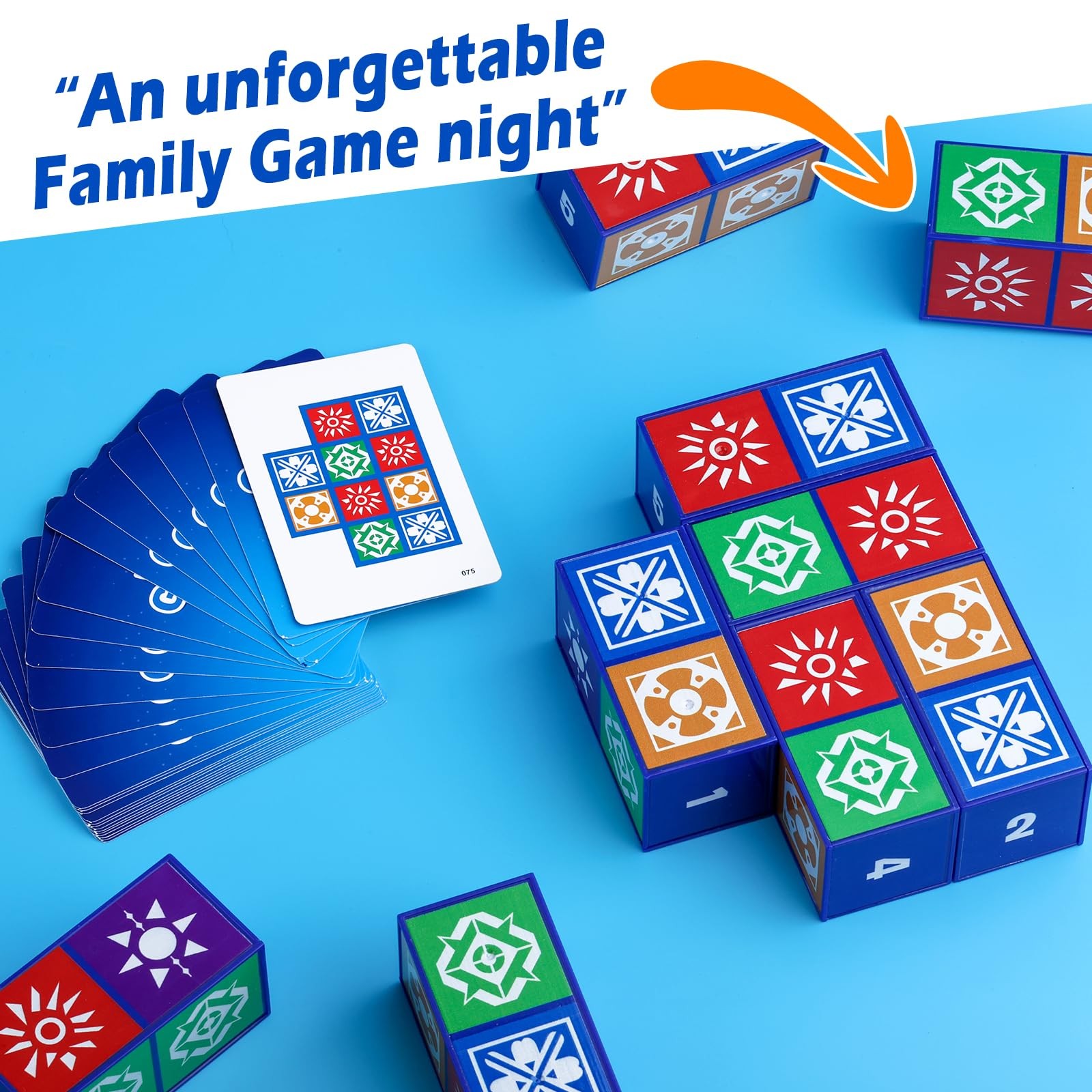 Puzzle Matching Block Game Visual Recognition Family Board Game Problem Solving
