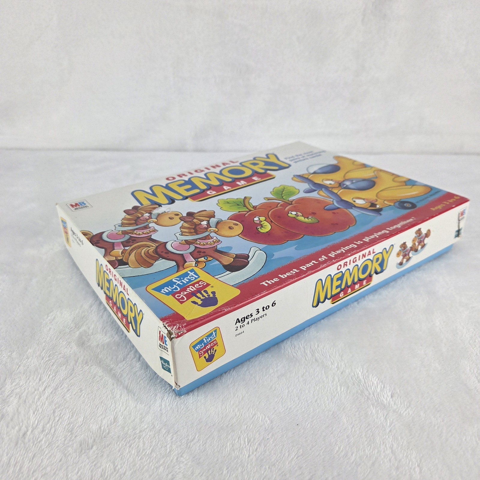 Original Memory Game 2001 Milton Bradley My First Games Edition Complete