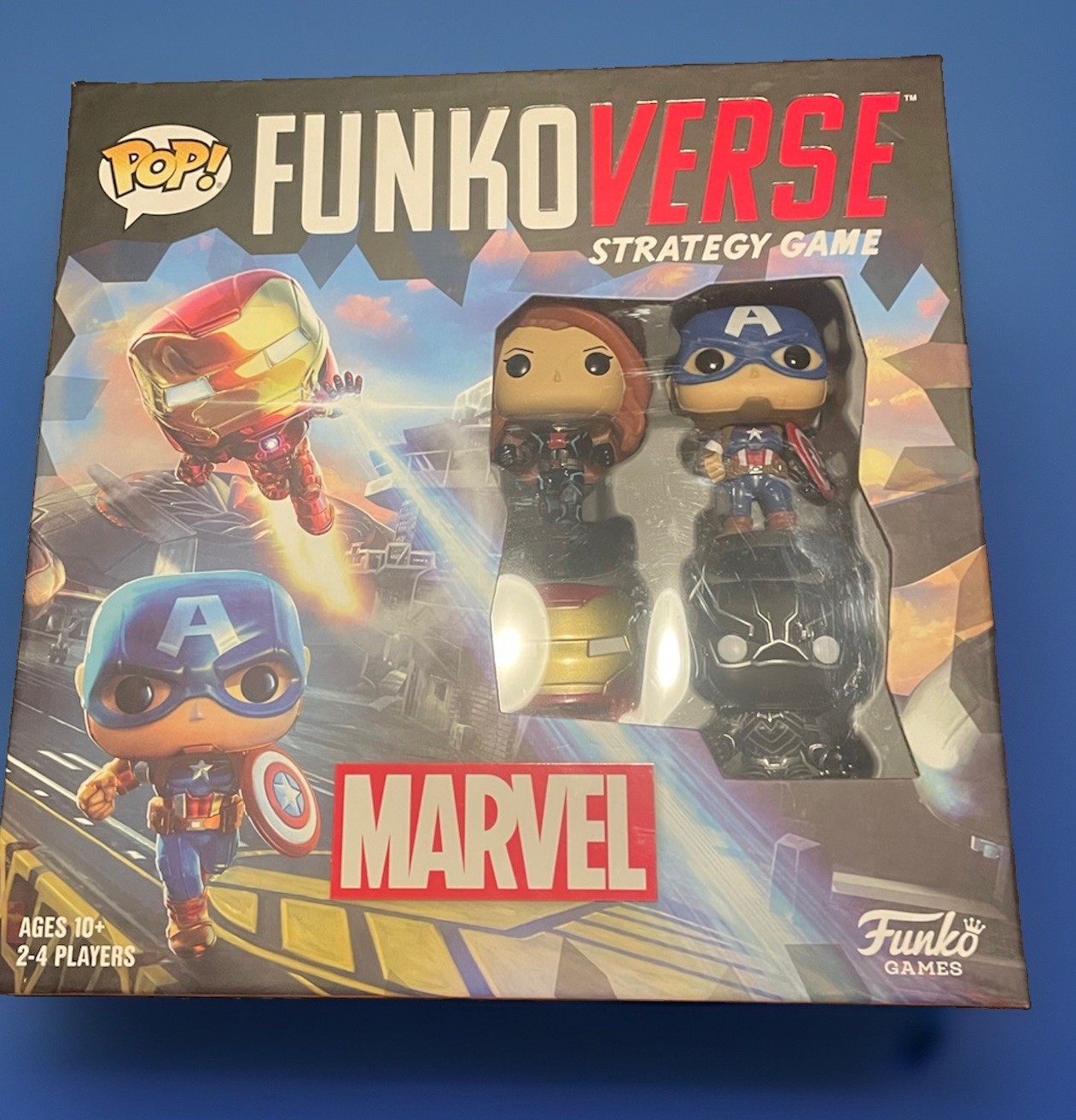 Funkoverse Strategy Game Marvel 100 4-Pack Funko Board Game New Sealed