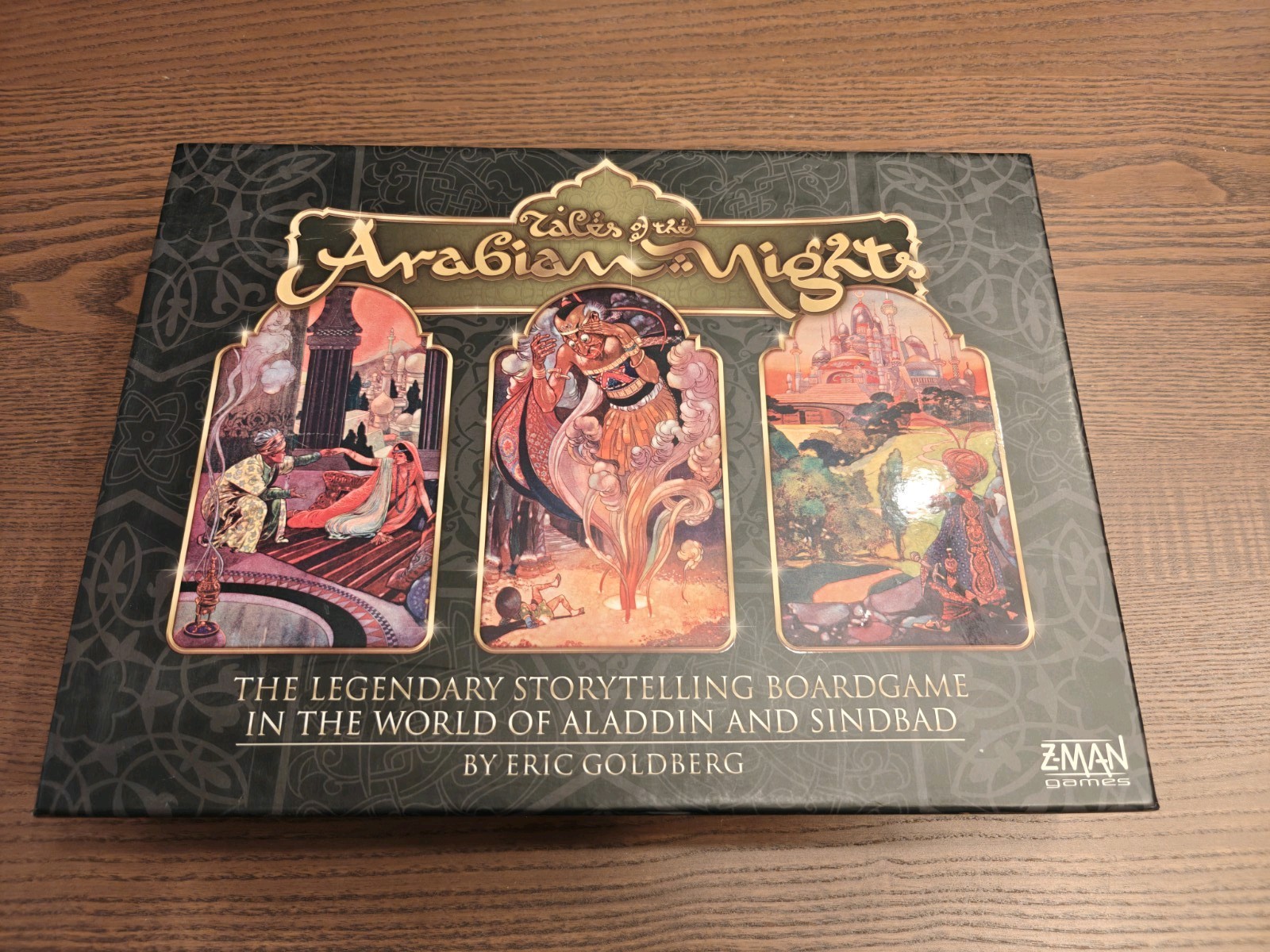 Tales of the Arabian Nights Board Game Z-Man Games Complete Eric Goldberg