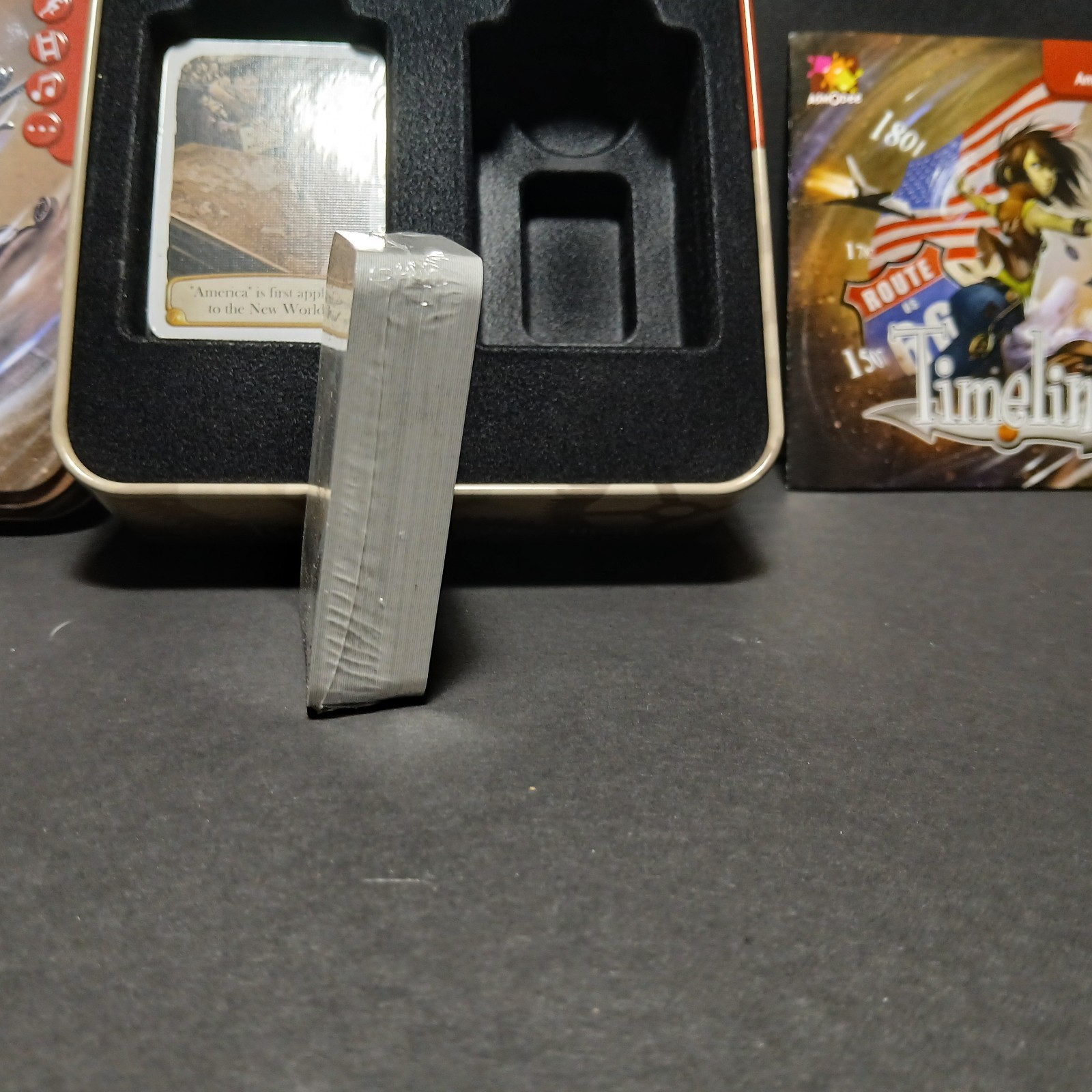 Timeline Americana Asmodee Card Trivia Game