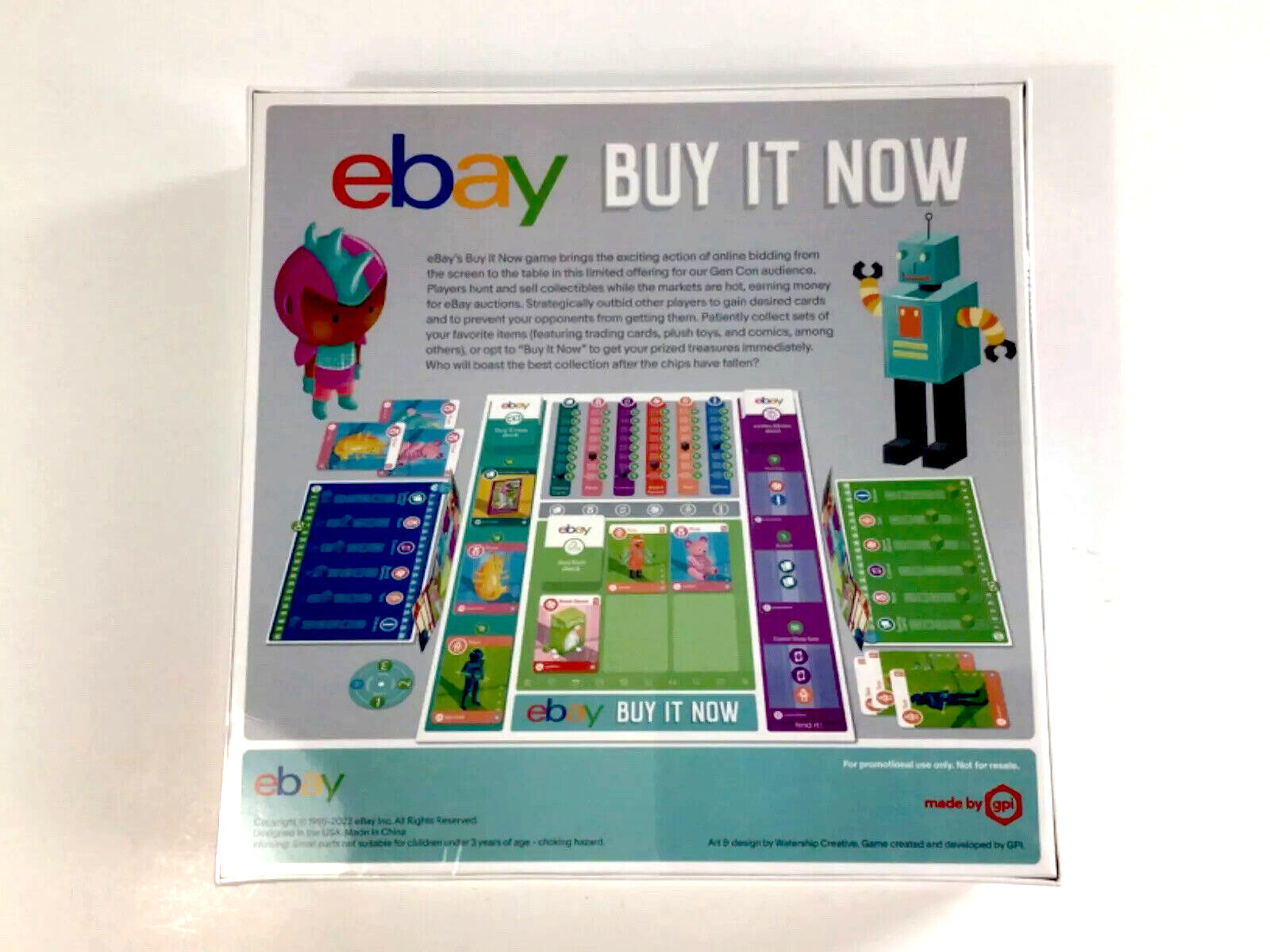 Ebay Buy It Now Game, Gen Con Exclusive, 2-4 Players, 12+ Years Old Sealed