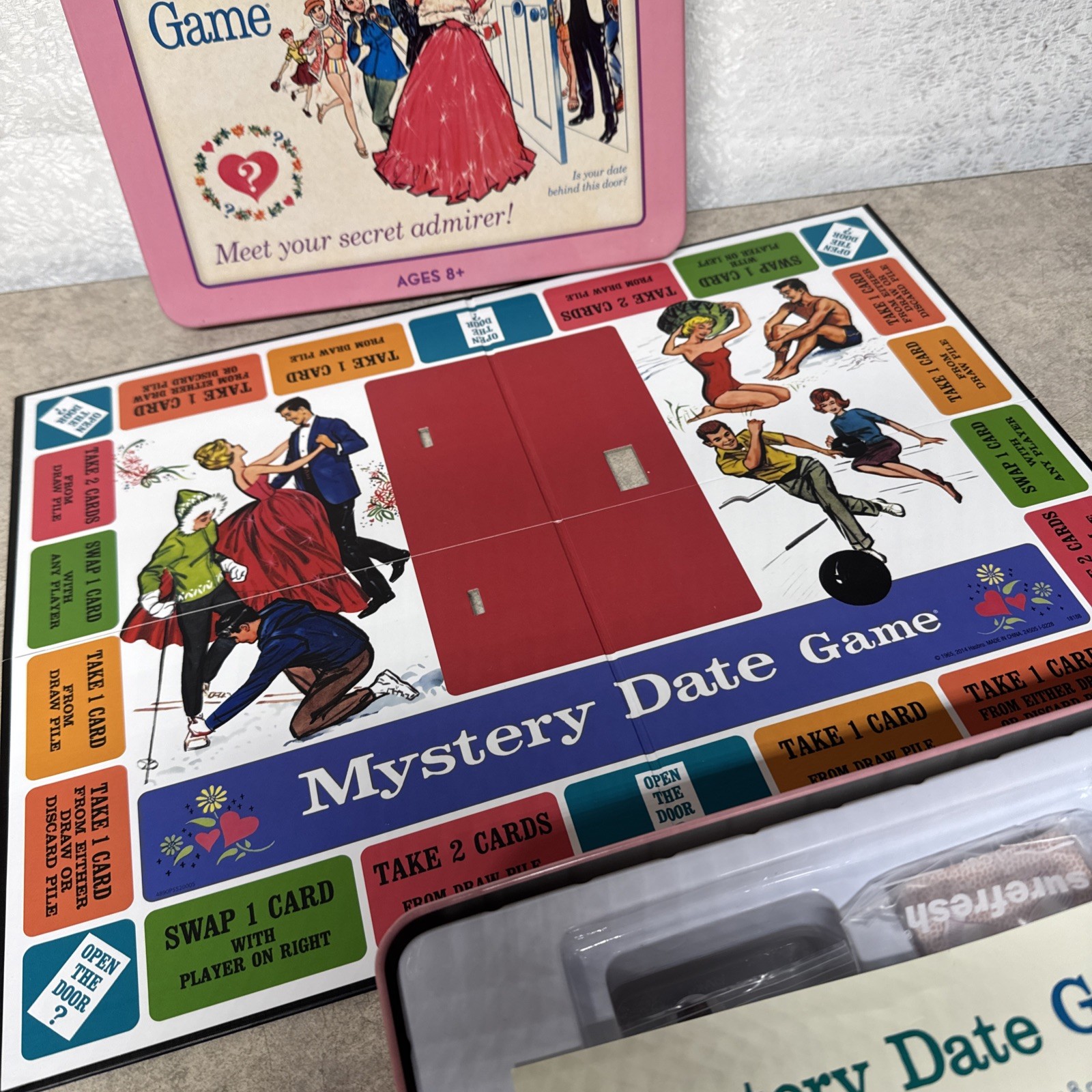 Mystery Date Game Nostalgia Edition In Tin Ages 8 And Up Complete