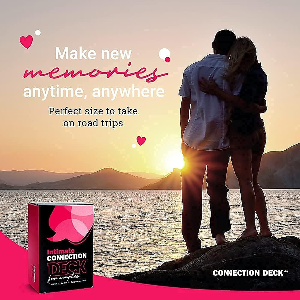 Card Game for Couples – Connecting and Revealing Questions to Ignite A Deeper Re