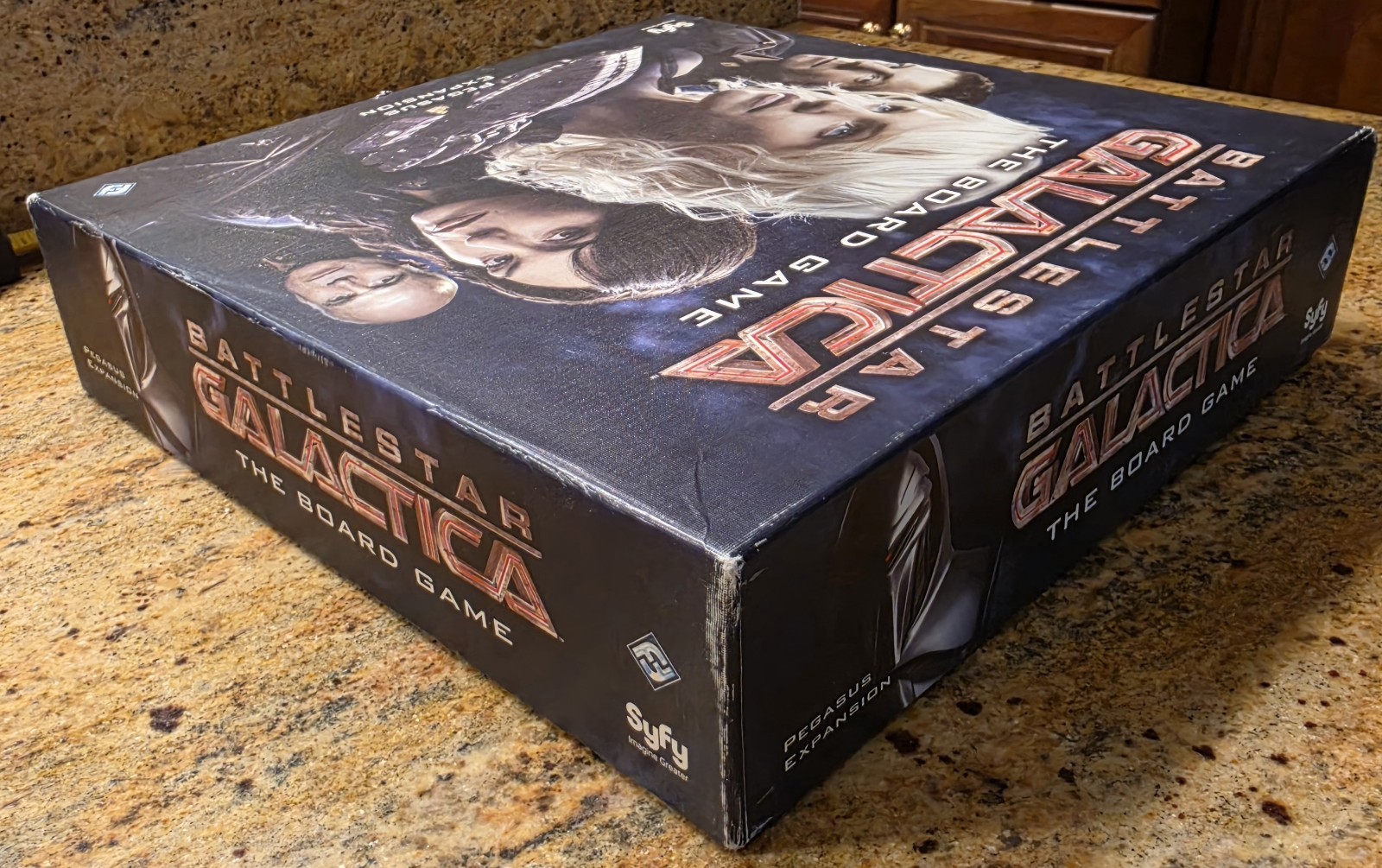 Battlestar Galactica: The Board Game Partial Pegasus Expansion Pack & Some Base