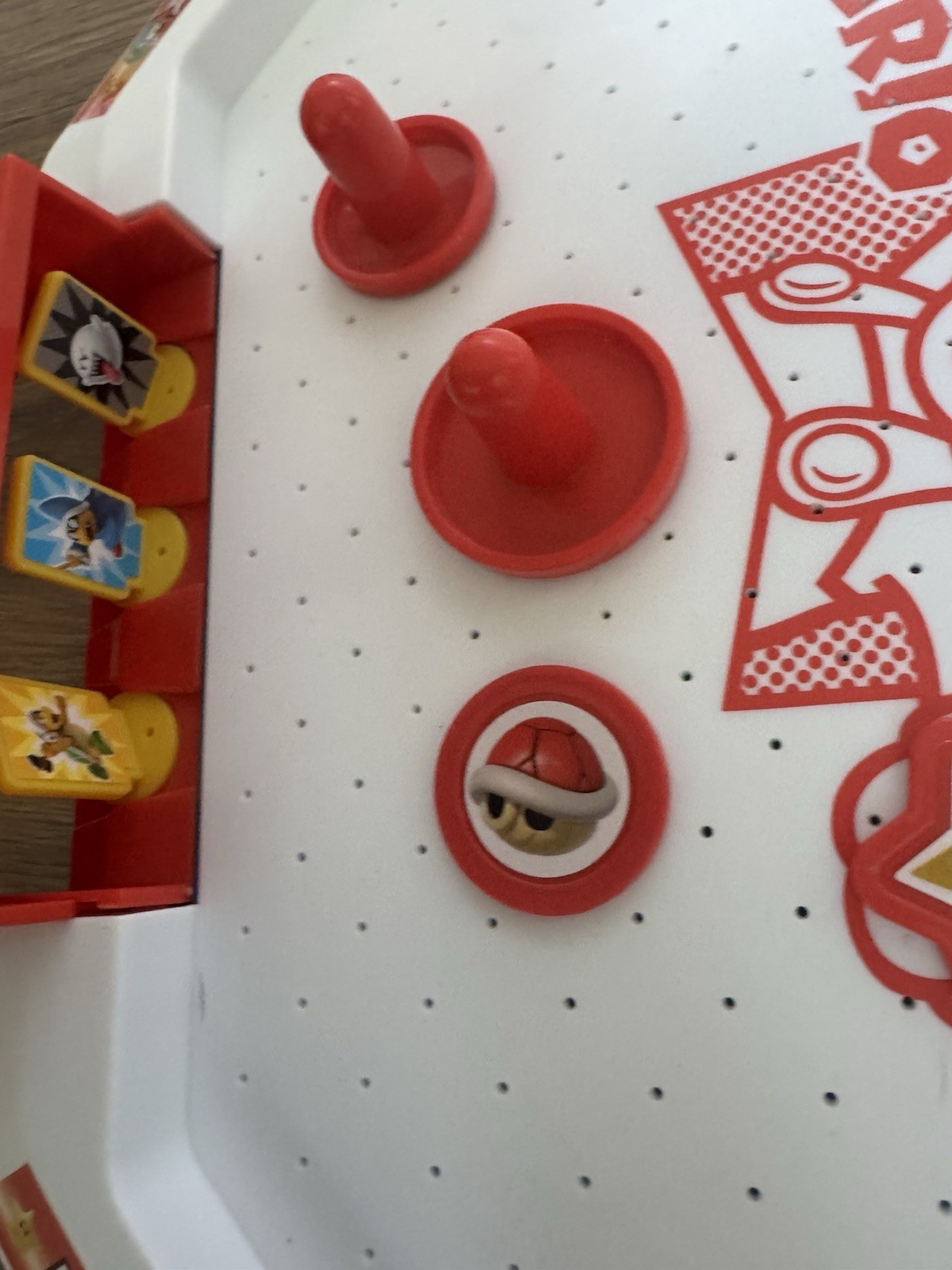 Epoch Super Mario Brothers Air Hockey Tabletop Skill and Action Game Complete