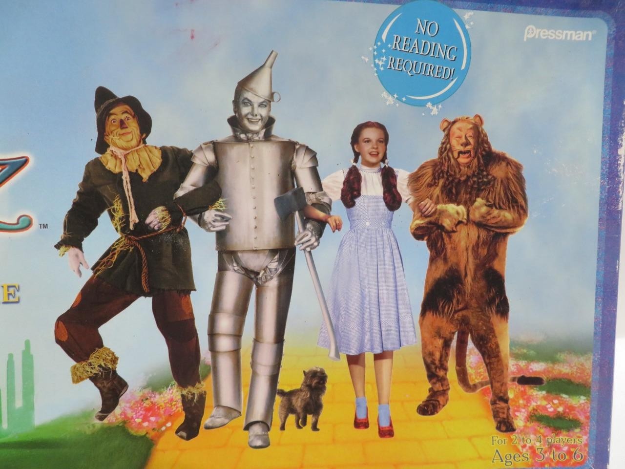 1999 The Wizard of Oz Yellow Brick Road Game #4002-2098A, Pressman 100% Complete