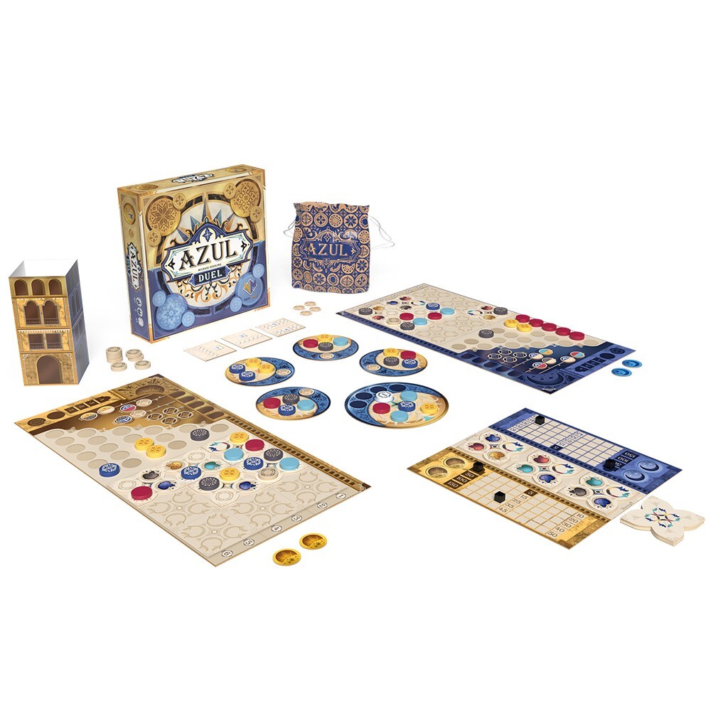 Azul Duel Tile Board Game For 2 Players Next Move NMG60160EN Duo