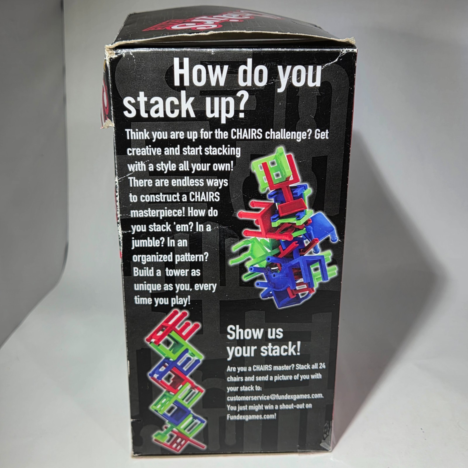 Chairs Stacking Game Fundex Family Game 1 or More Players 23 of 24 Chairs Age 5+