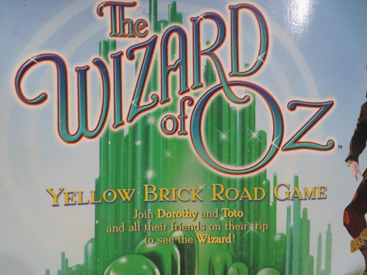 1999 The Wizard of Oz Yellow Brick Road Game #4002-2098A, Pressman 100% Complete