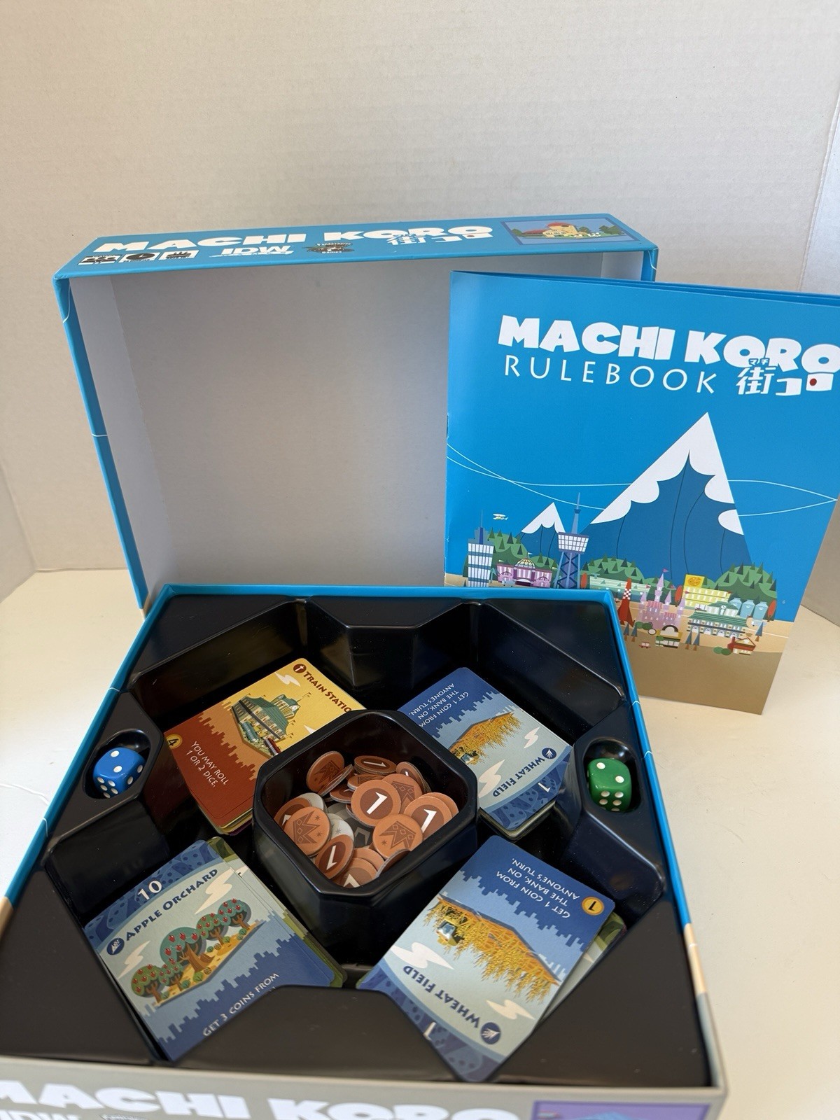 Machi Koro Card Game IDW Games 2015 City Building