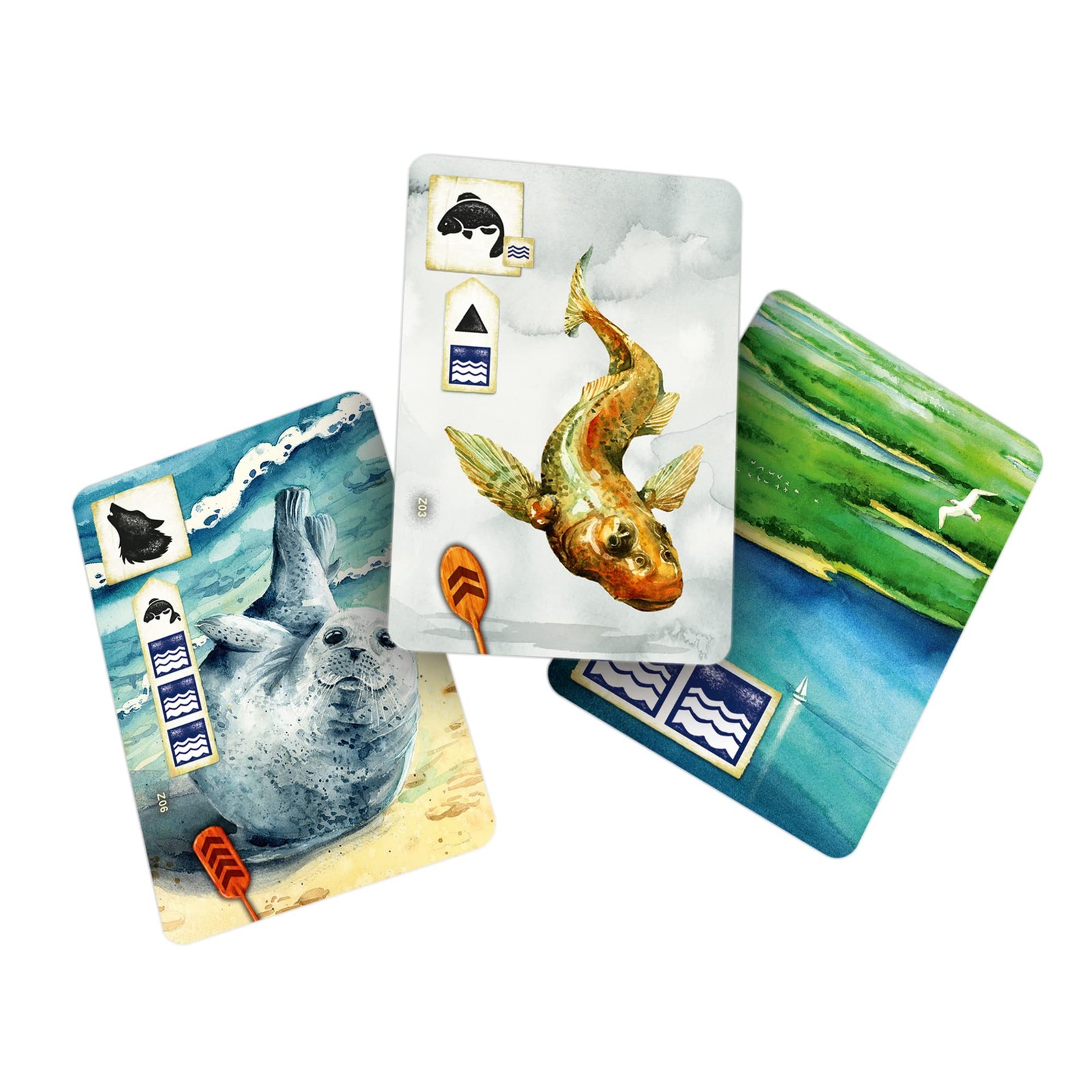 Meadow Downstream Expansion Nature Themed Strategy Board Game For 1 To 4 Players