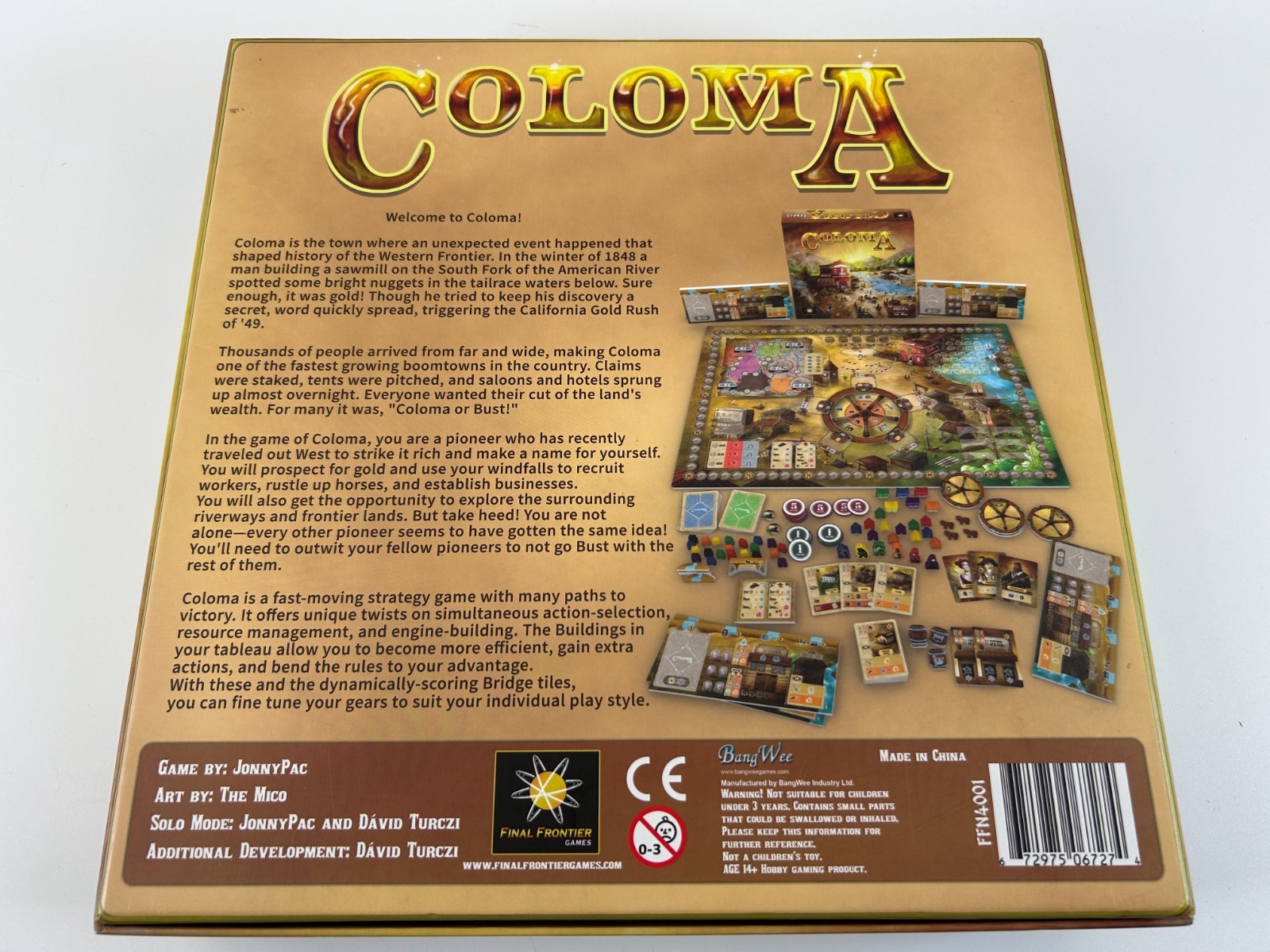 Coloma Final Frontier Board Game Standard Edition Missing 6 Pcs Includes Extras