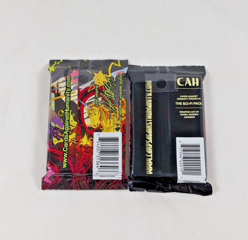 CARDS AGAINST HUMANITY Card Game FANTASY & SCI-FI PACK BUNDLE CAH LLC